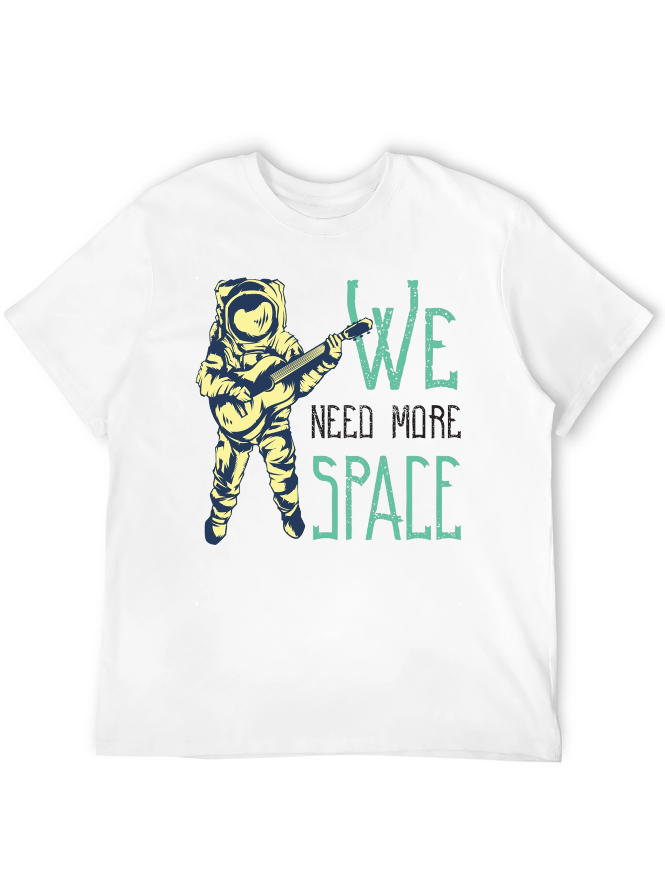 Astronaut Guitarist Graphic T-Shirt