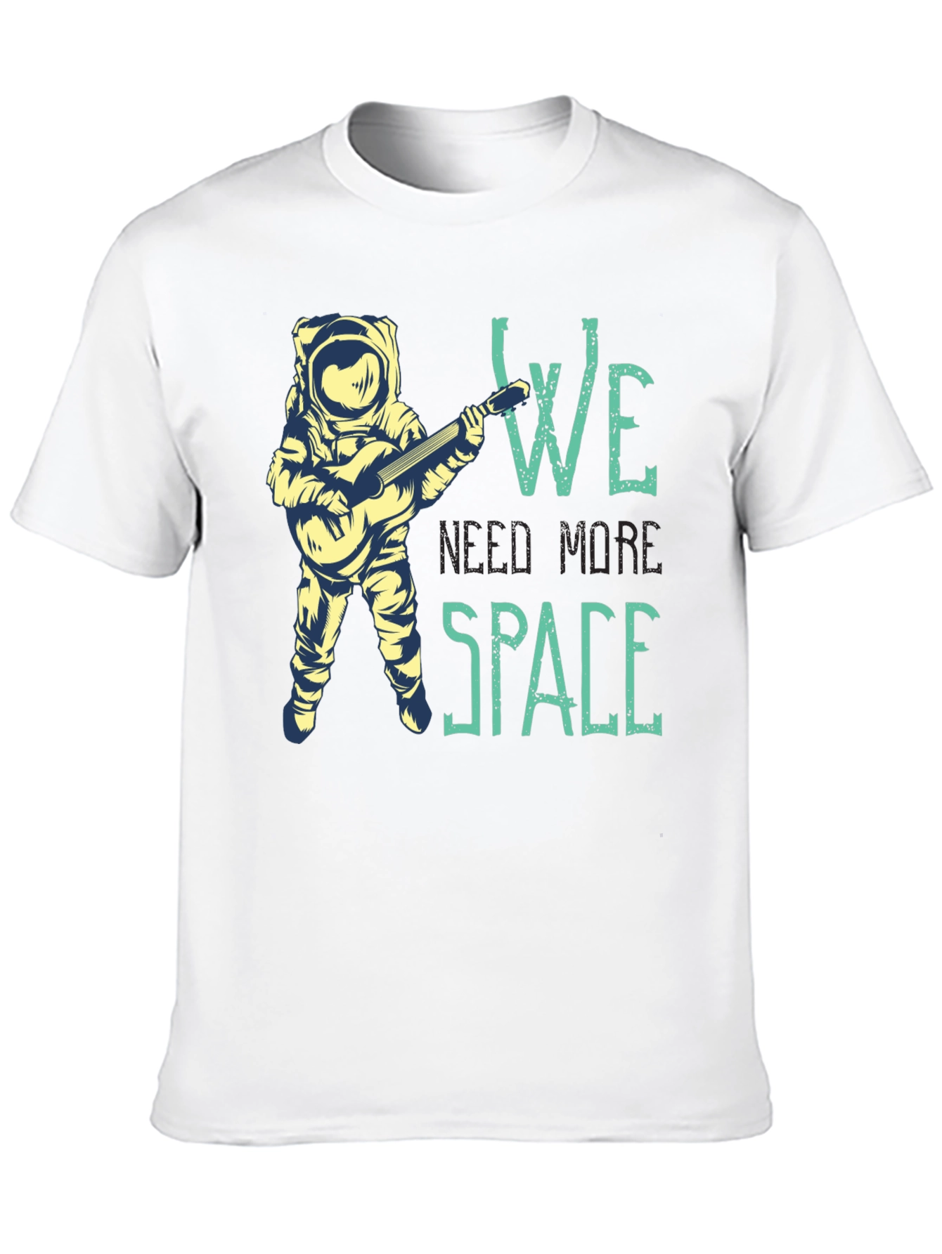 Astronaut Guitarist Graphic T-Shirt