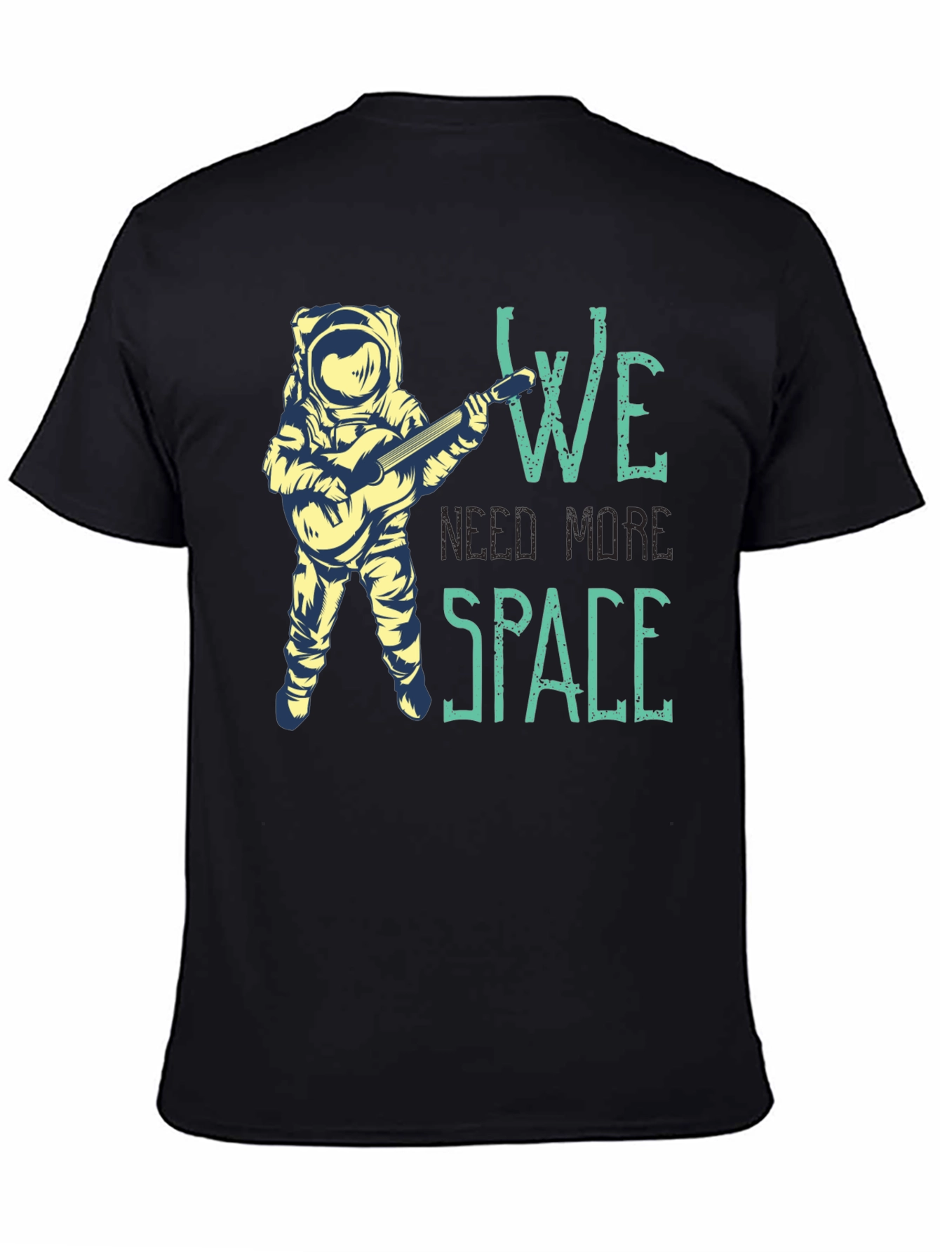 Astronaut Guitarist Graphic T-Shirt