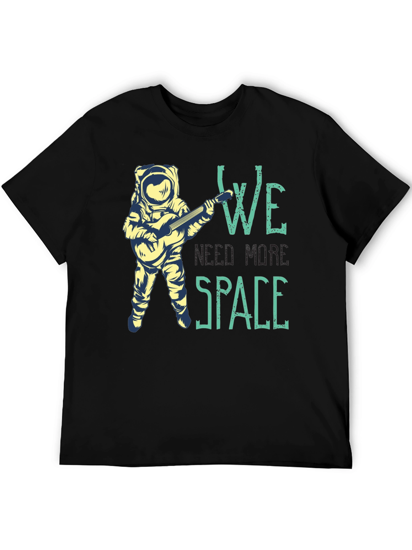 Astronaut Guitarist Graphic T-Shirt
