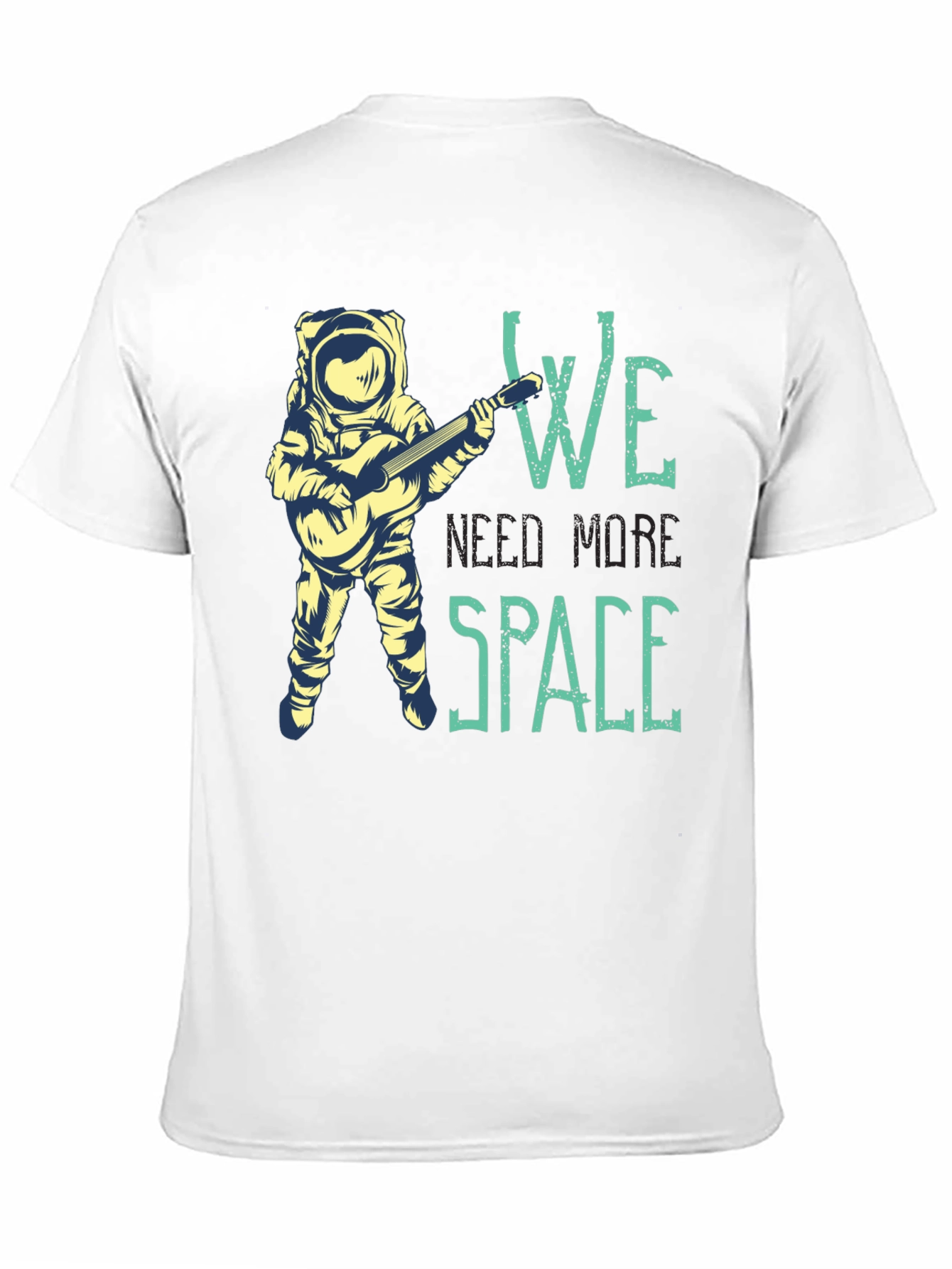 Astronaut Guitarist Graphic T-Shirt