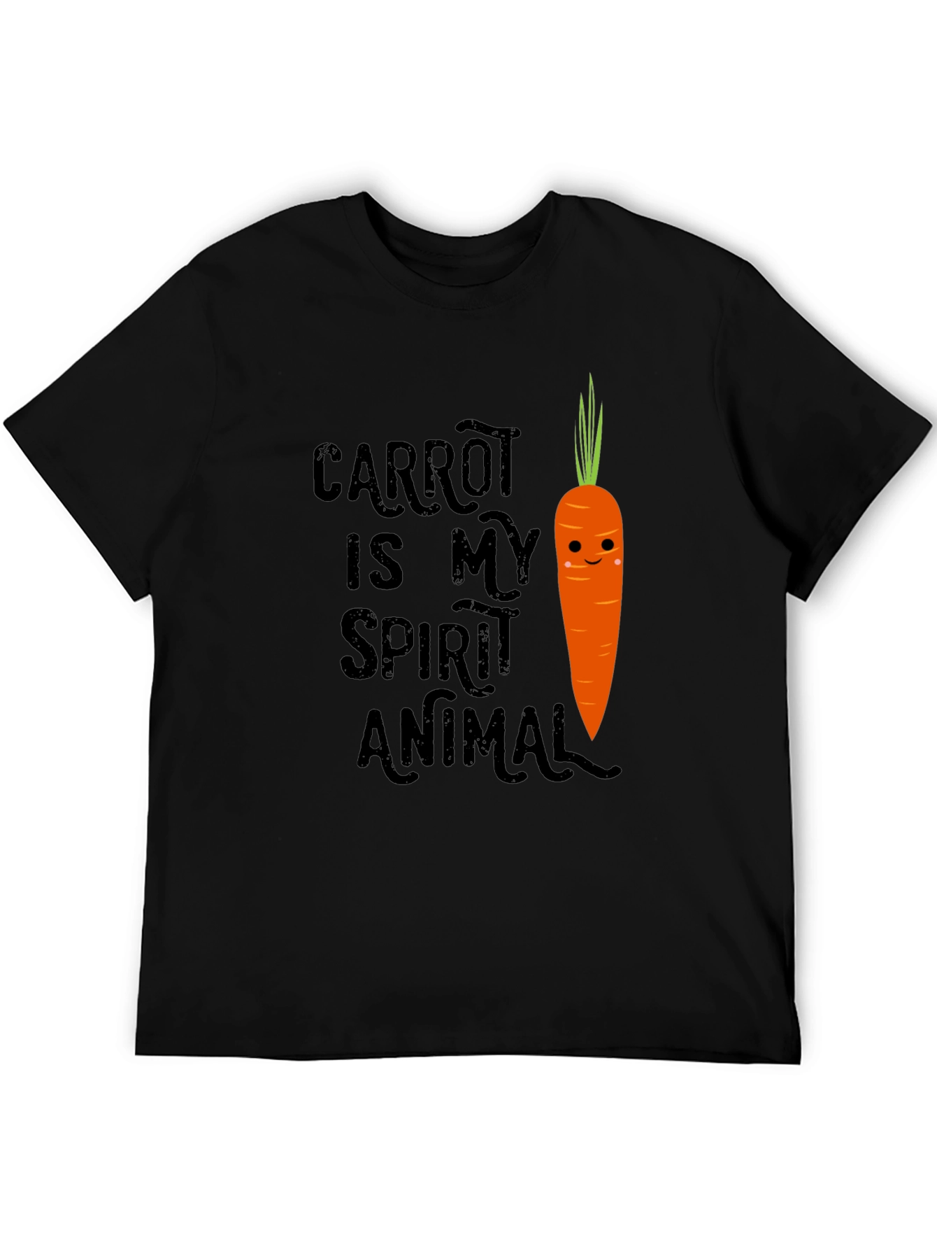 Carrot Spirit Animal Graphic T-Shirt - Soft Cotton Tee