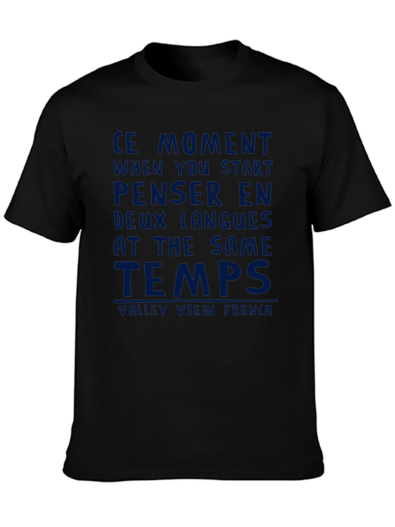 Bilingual T-Shirt - Penser En Deux Langues
