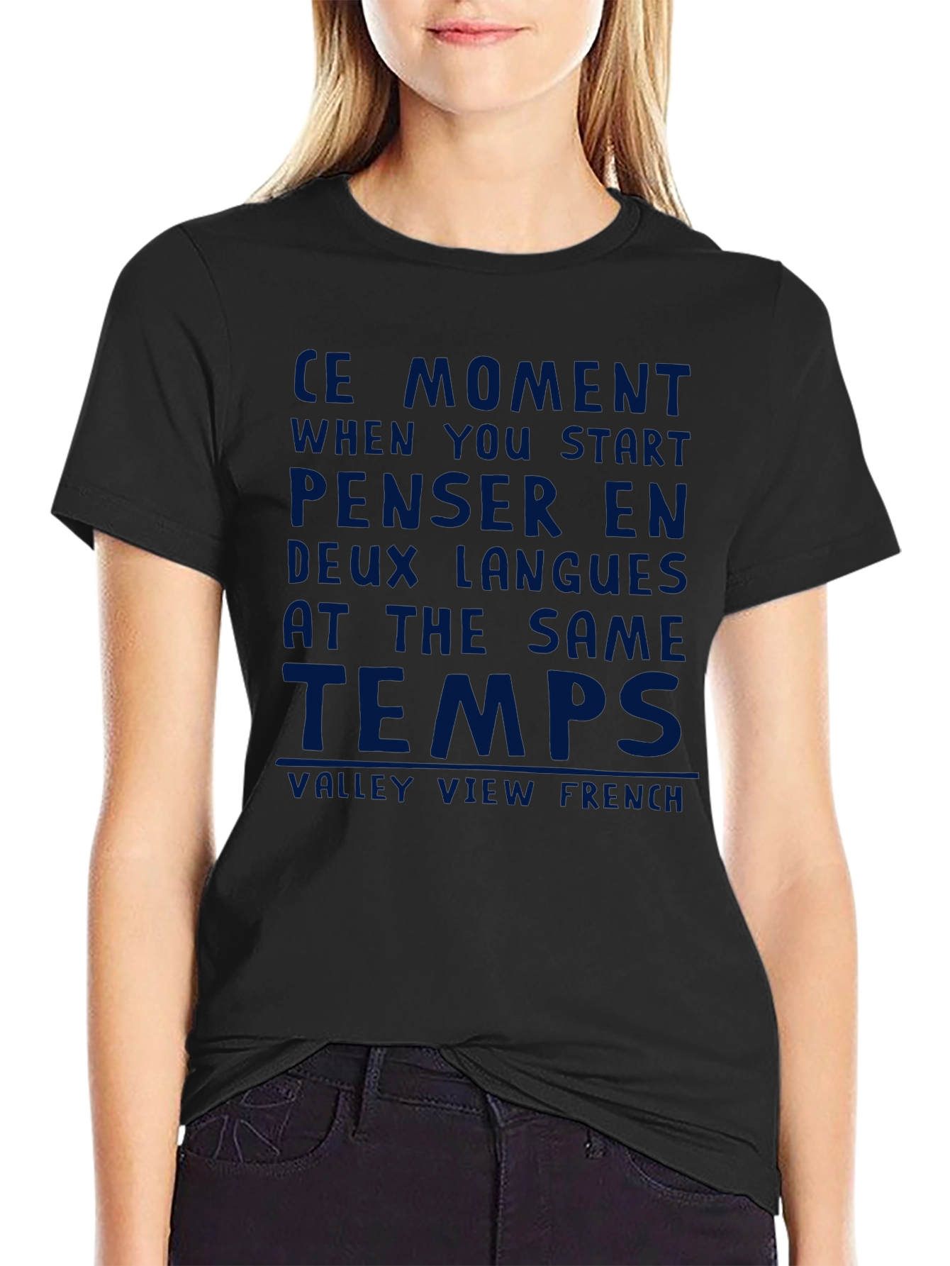 Bilingual T-Shirt - Penser En Deux Langues