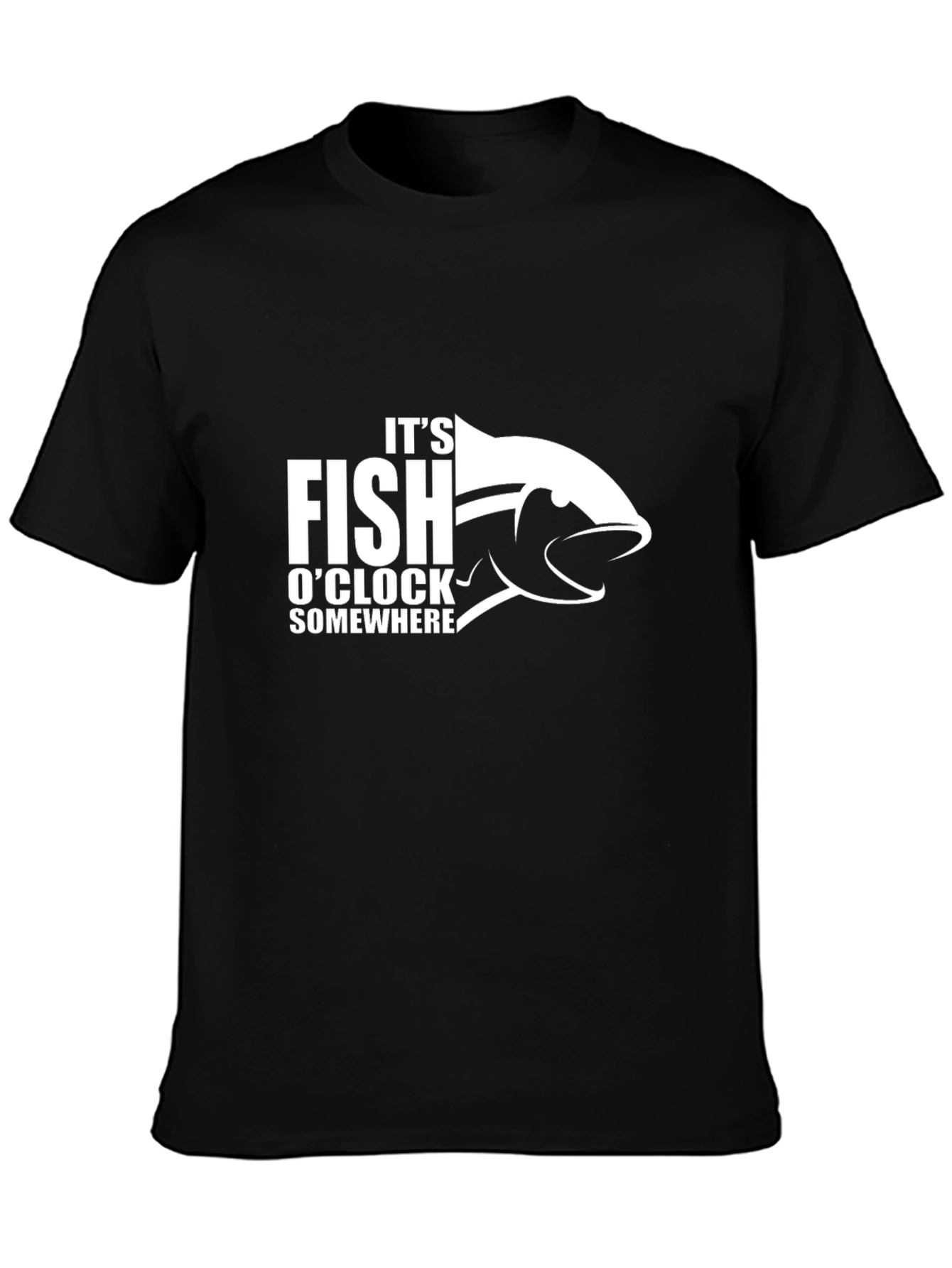 Fishing T-Shirt - Its Fish OClock Somewhere
