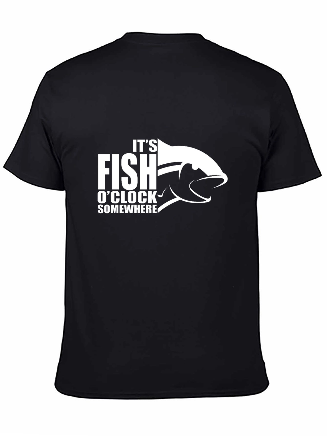 Fishing T-Shirt - Its Fish OClock Somewhere