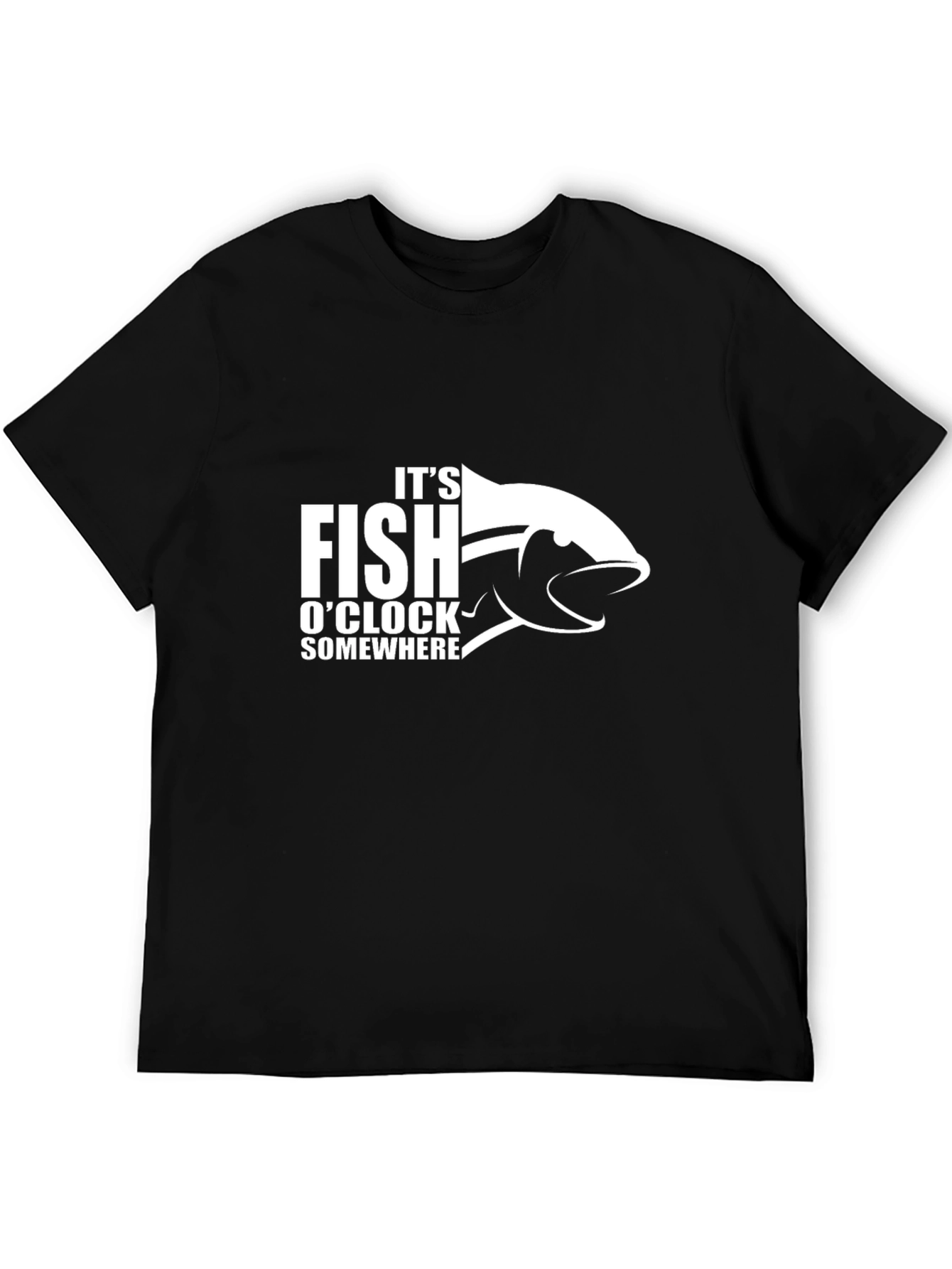 Fishing T-Shirt - Its Fish OClock Somewhere