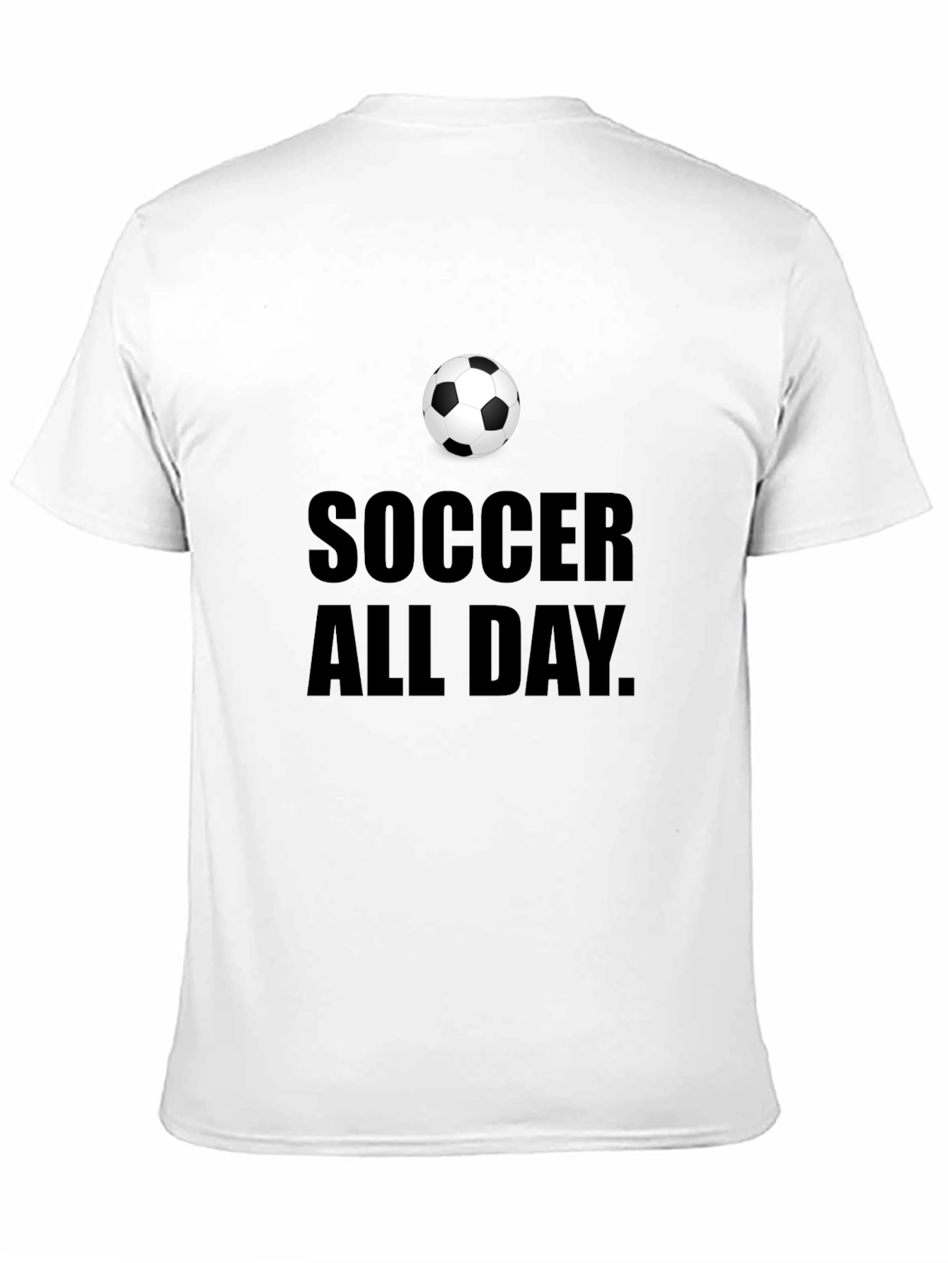 Soccer All Day Graphic Tee - Black