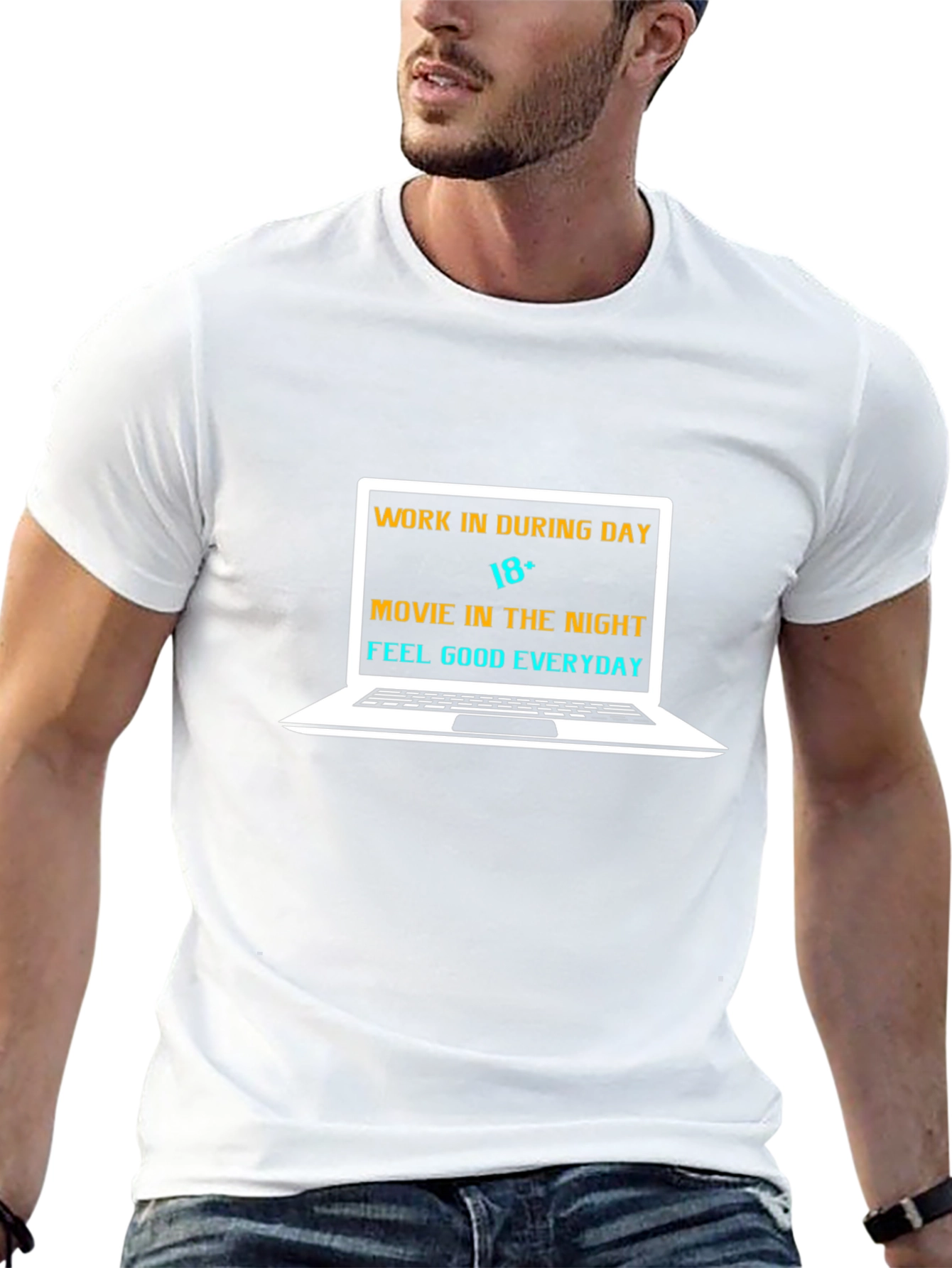 Work Hard Play Harder Graphic T-Shirt