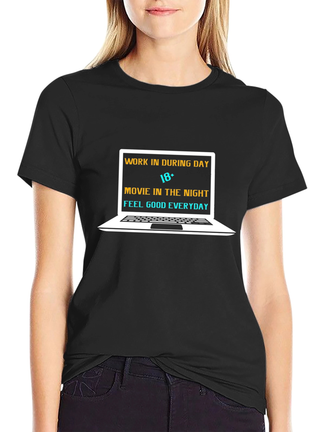 Work Hard Play Harder Graphic T-Shirt