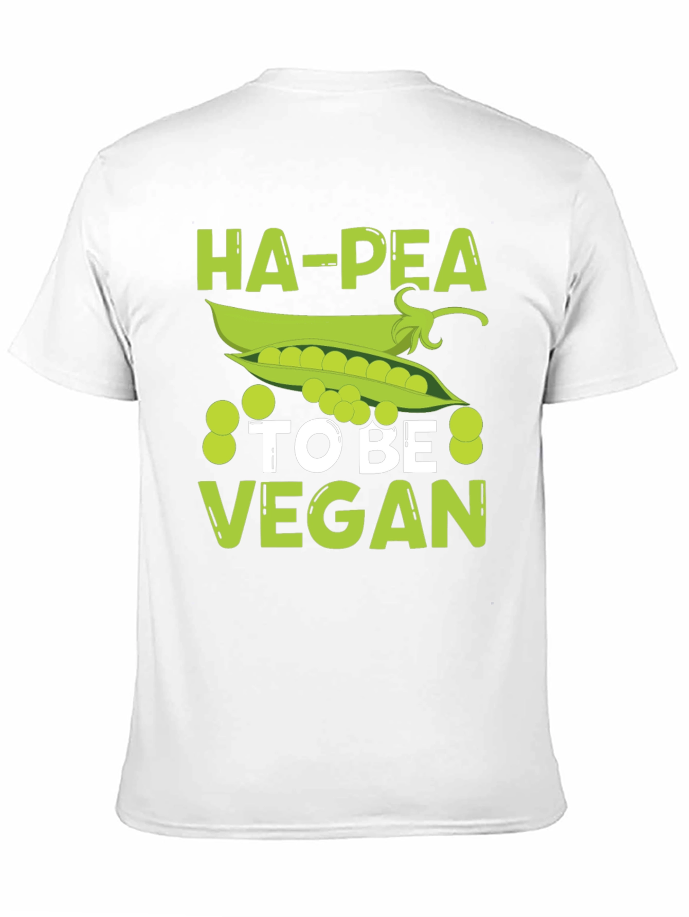 Ha-Pea To Be Vegan Graphic Tee