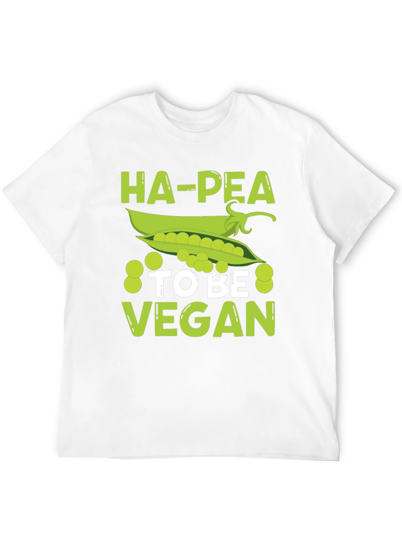 Ha-Pea To Be Vegan Graphic Tee