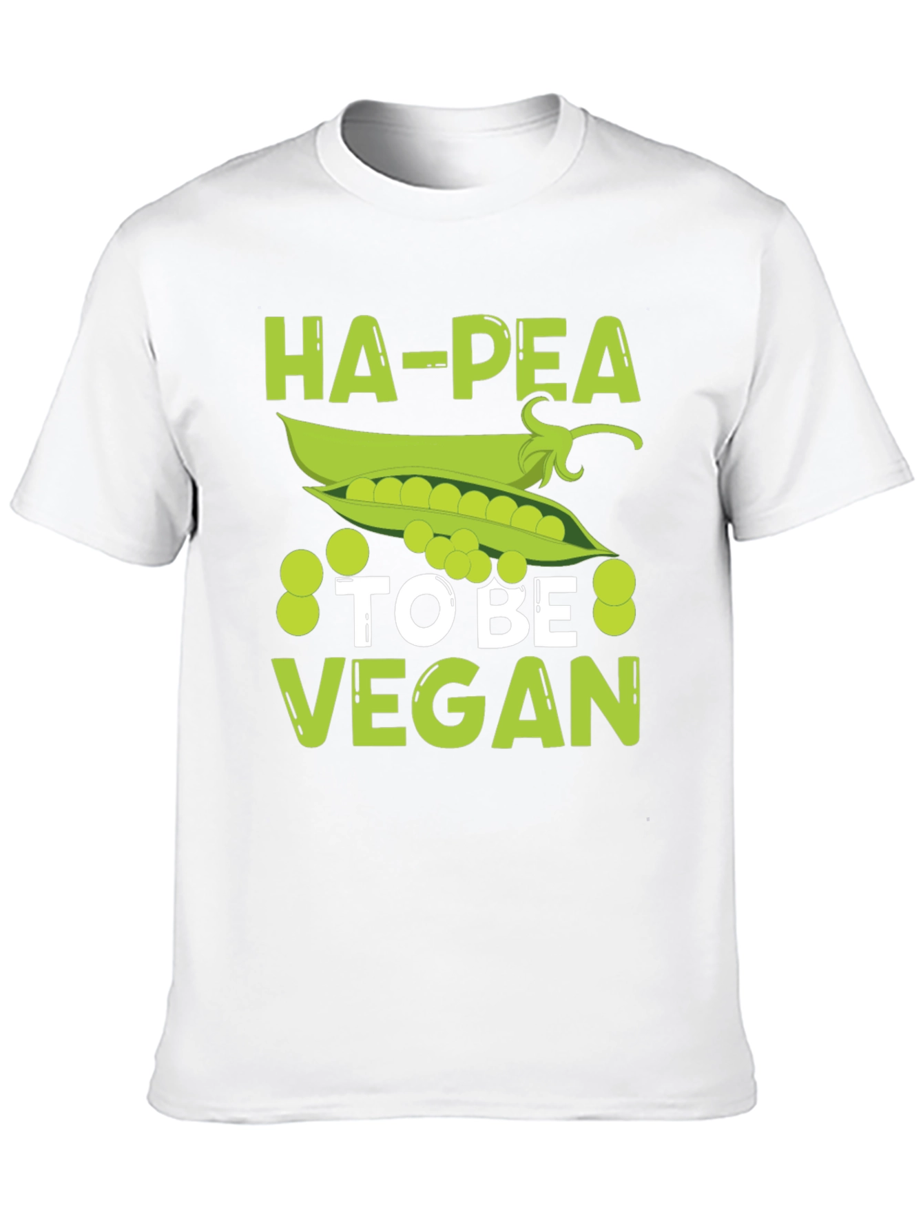 Ha-Pea To Be Vegan Graphic Tee