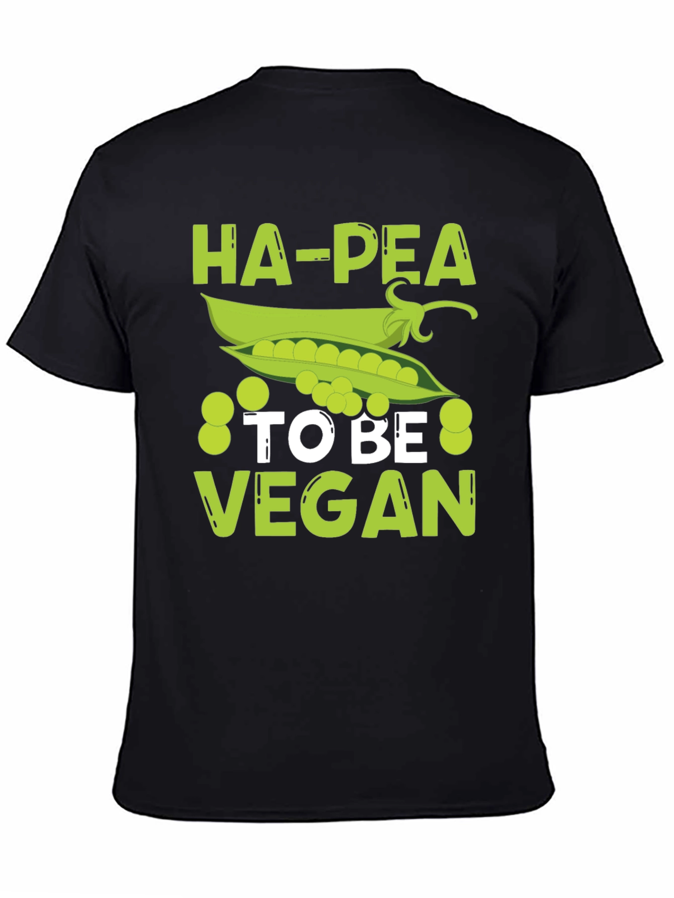 Ha-Pea To Be Vegan Graphic Tee
