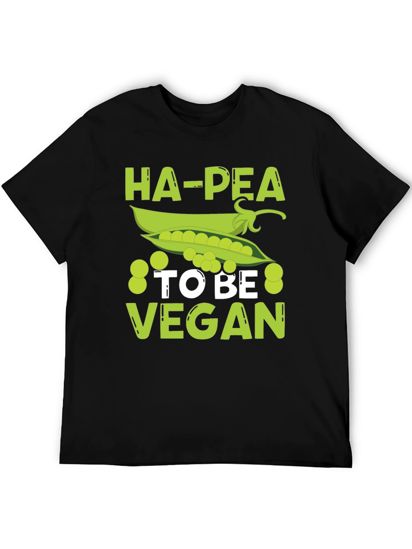 Ha-Pea To Be Vegan Graphic Tee