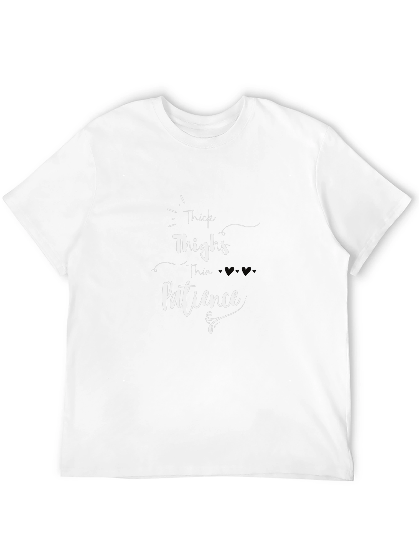 Thick Thighs Thin Patience Graphic Tee