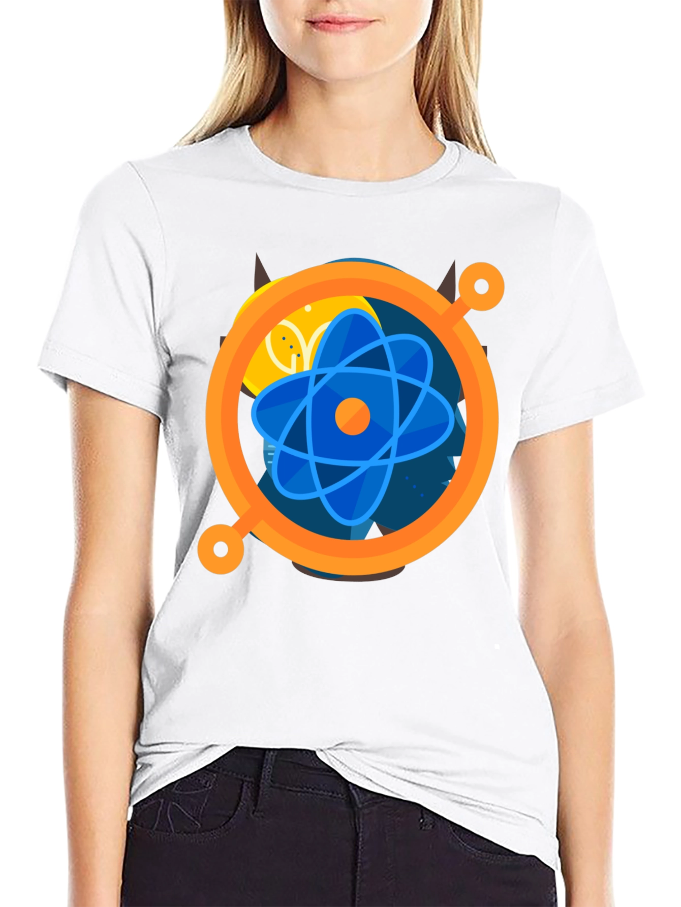 Geometric Design T-Shirt - Modern Graphic Tee