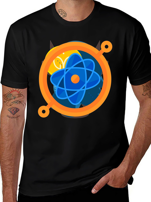 Geometric Design T-Shirt - Modern Graphic Tee
