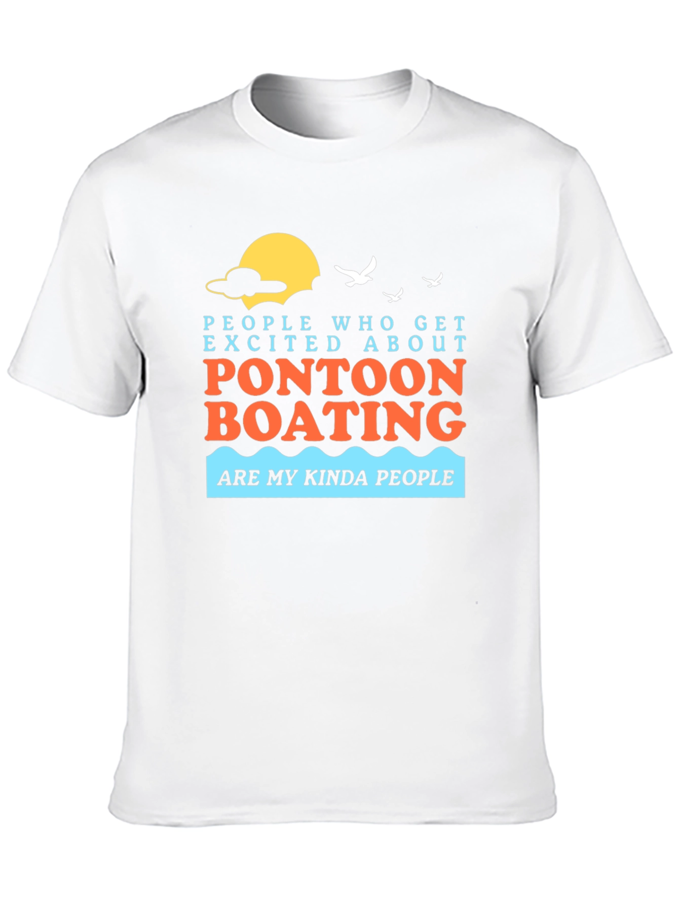 Pontoon Boating Graphic T-Shirt - Vacation Ready!