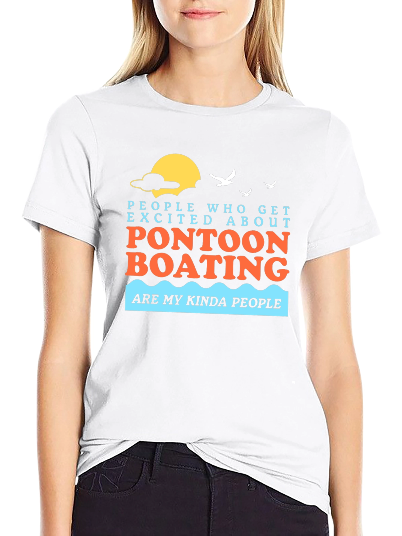 Pontoon Boating Graphic T-Shirt - Vacation Ready!