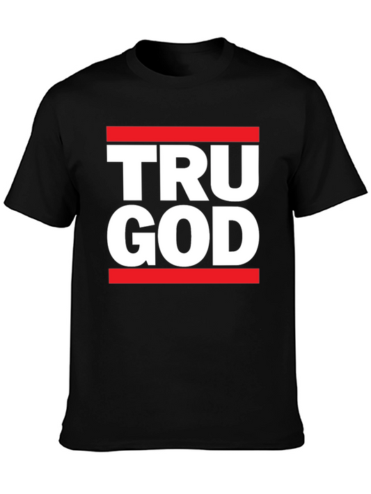 TRU GOD Graphic T-Shirt - Bold Statement Tee