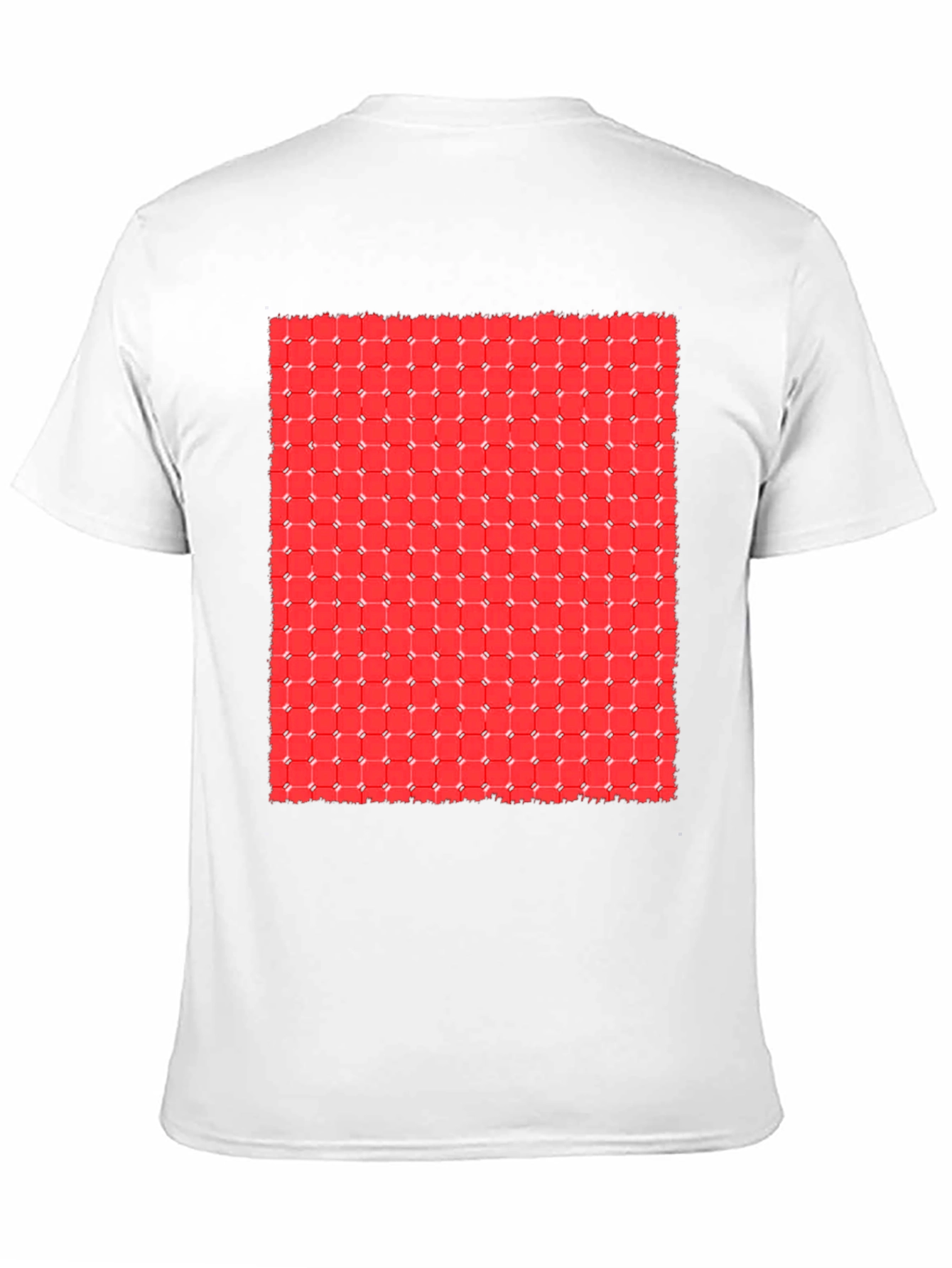 Illusion Grid Tee - Mind-Bending Design