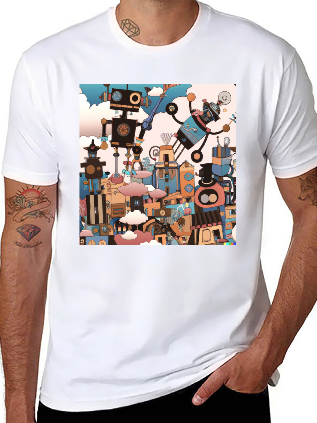 Robot City T-Shirt