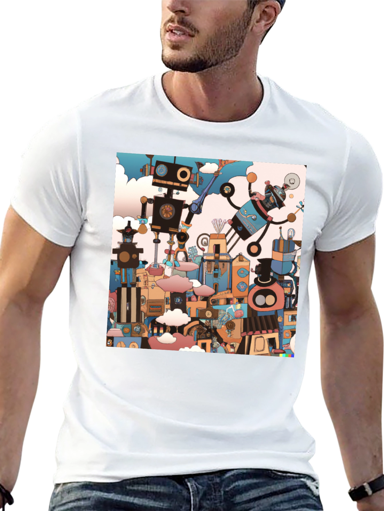 Robot City T-Shirt