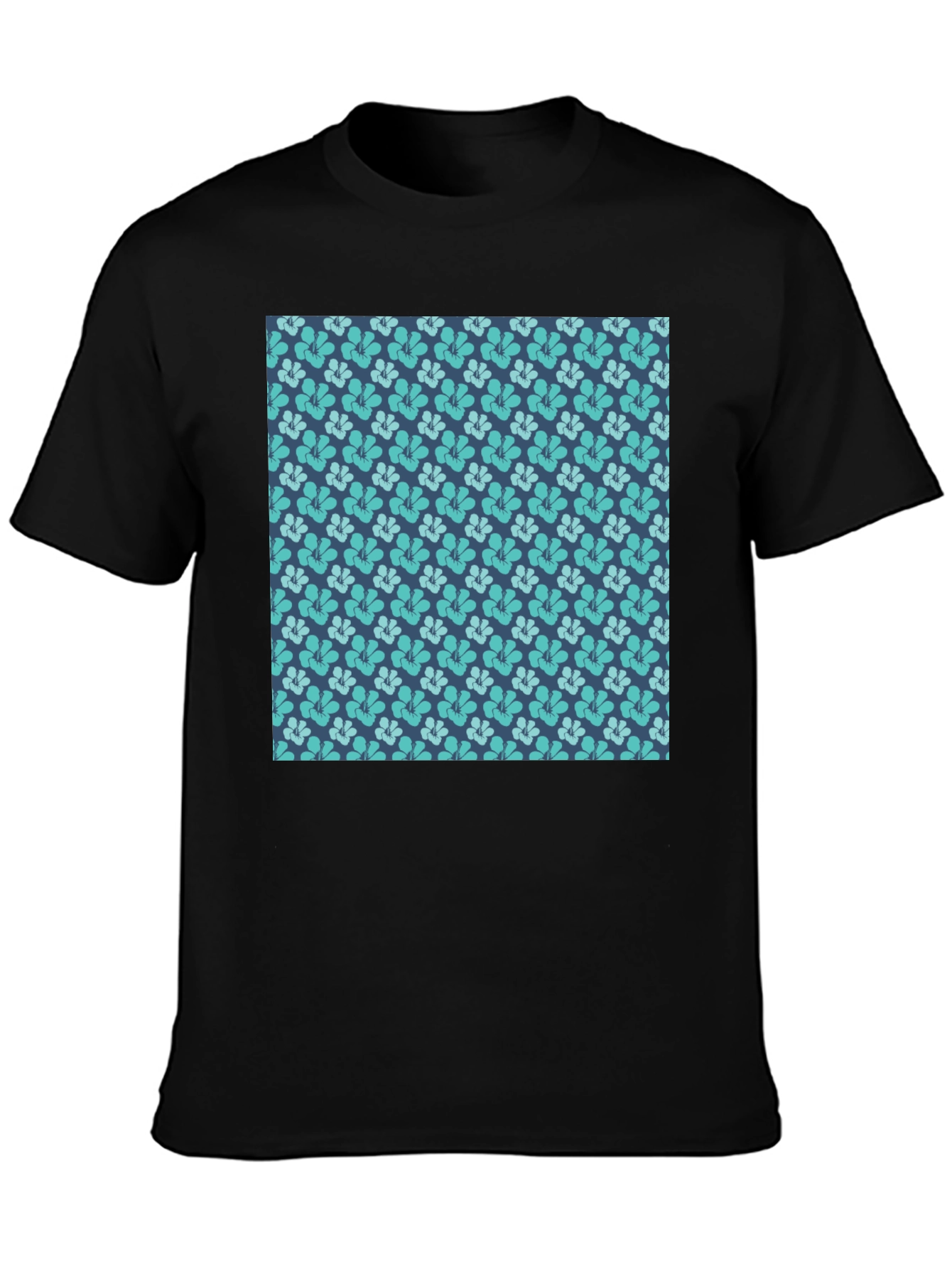 Floral Pattern T-Shirt - Casual Comfort