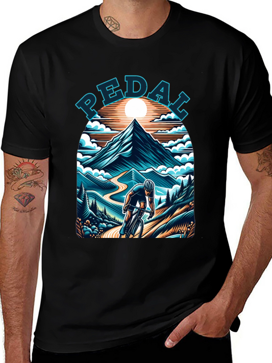 Pedal Mountain Biking T-Shirt