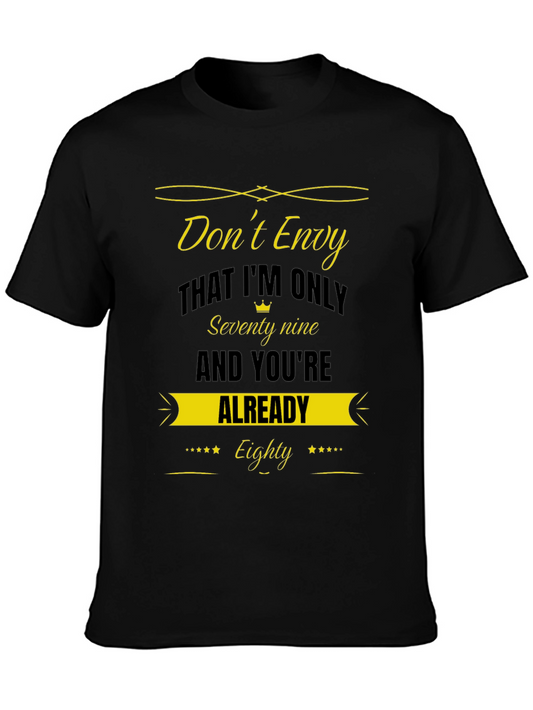 Funny 79 vs 80 Birthday T-Shirt