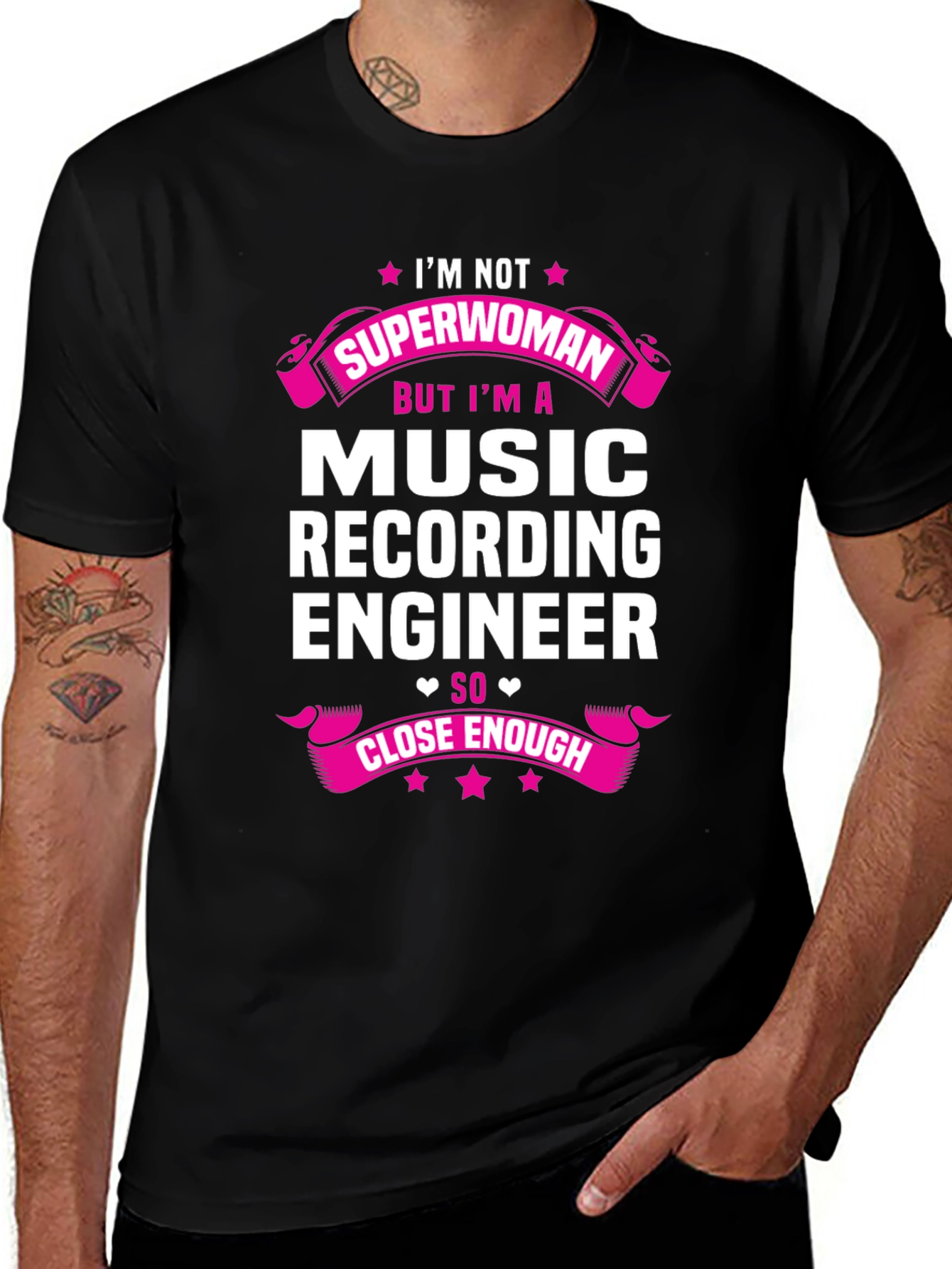 Music Recording Engineer Graphic Tee