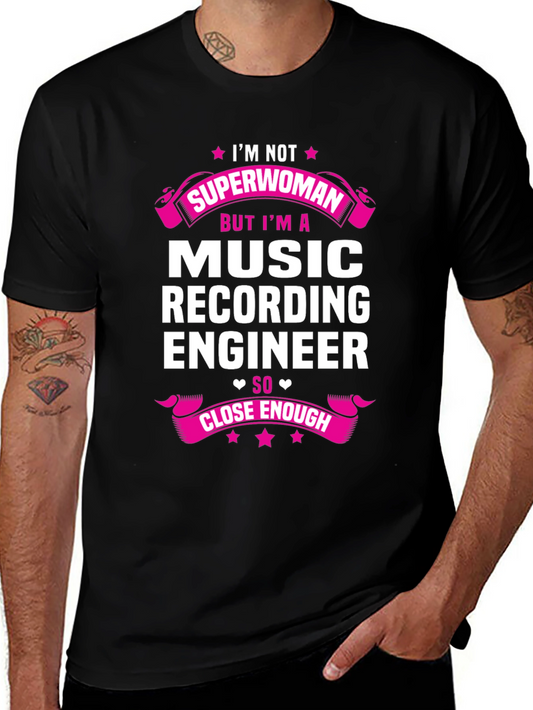 Music Recording Engineer Graphic Tee