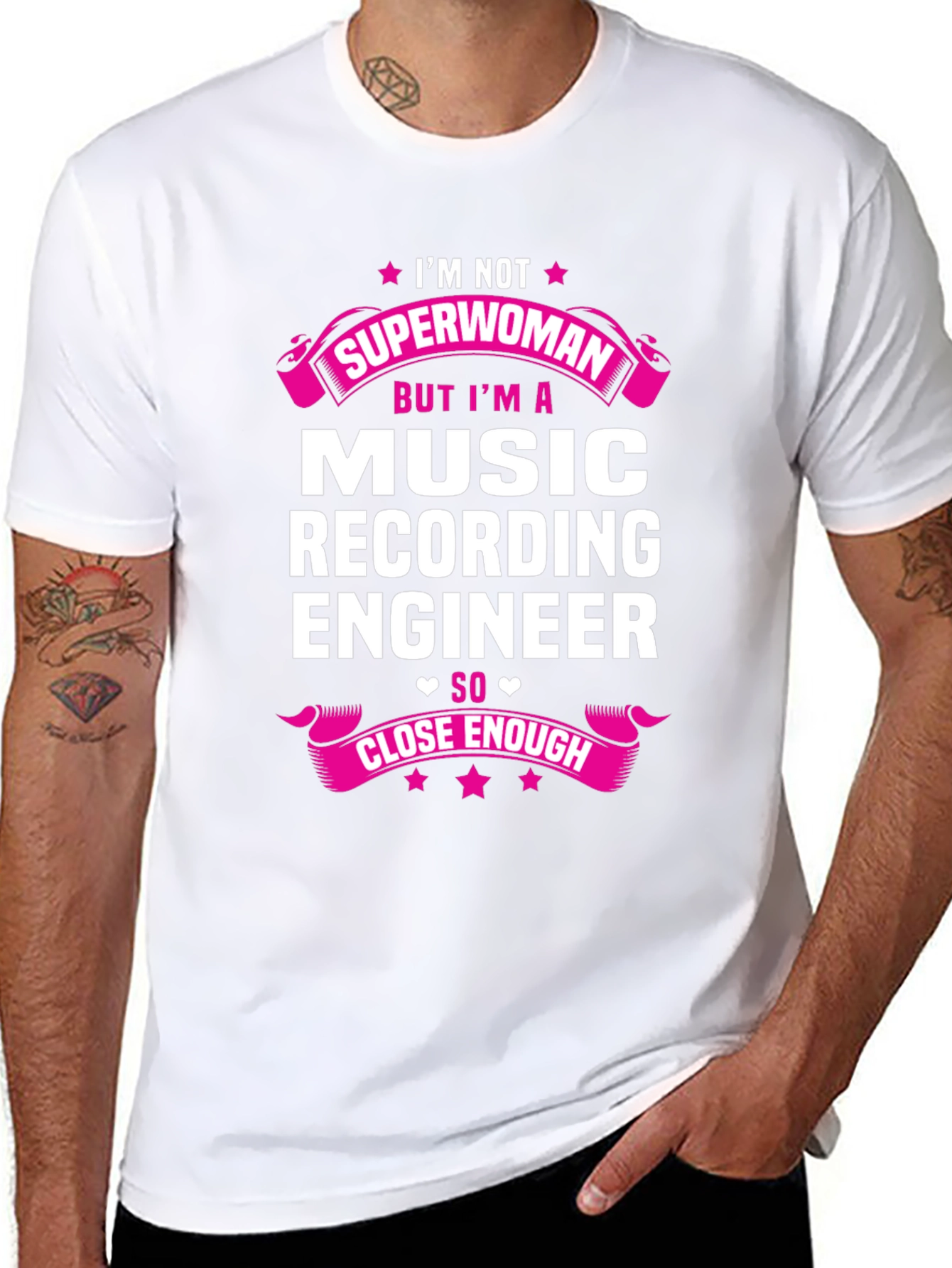 Music Recording Engineer Graphic Tee