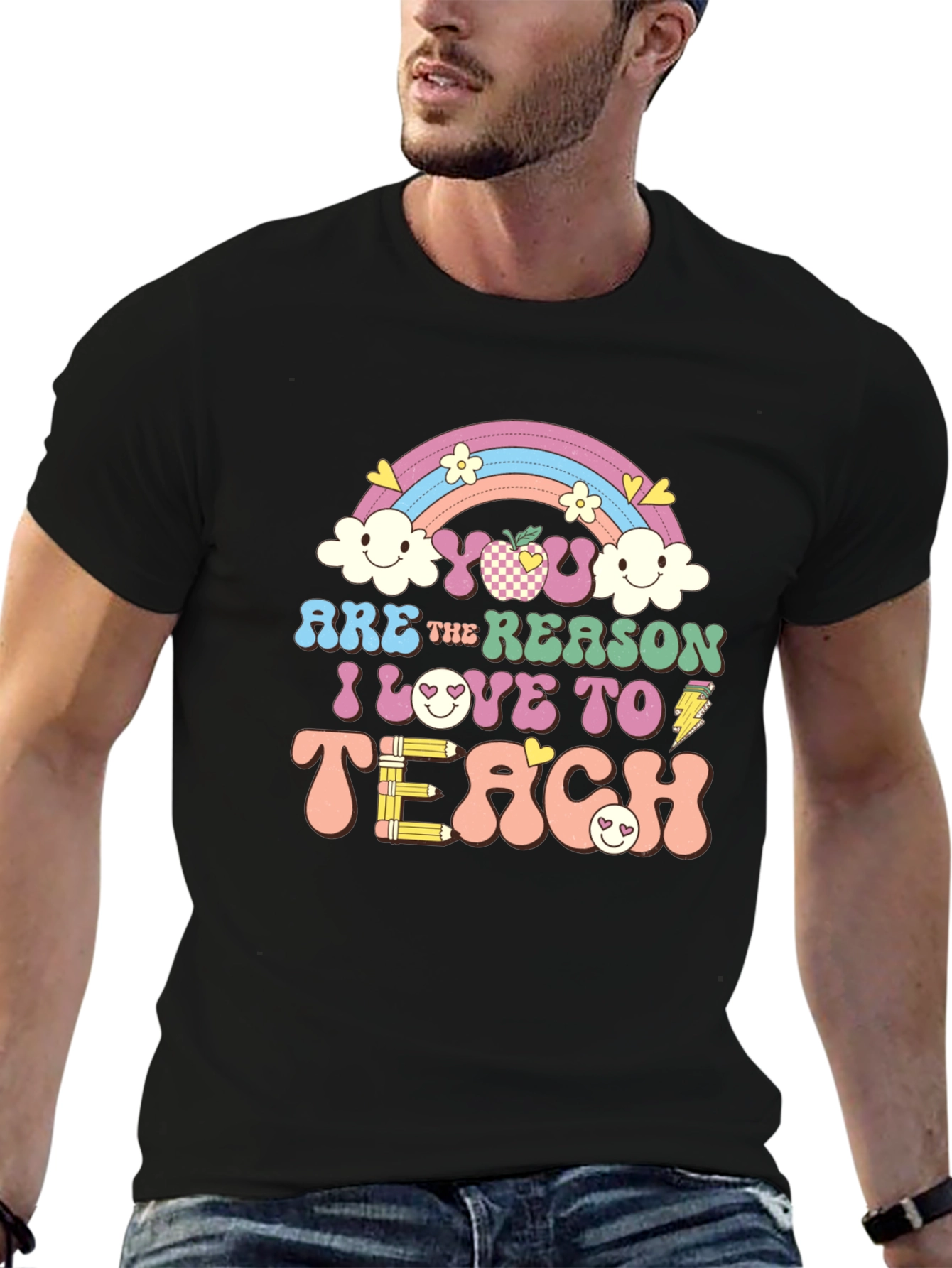 Teacher Appreciation Graphic Tee - You Are The Reason