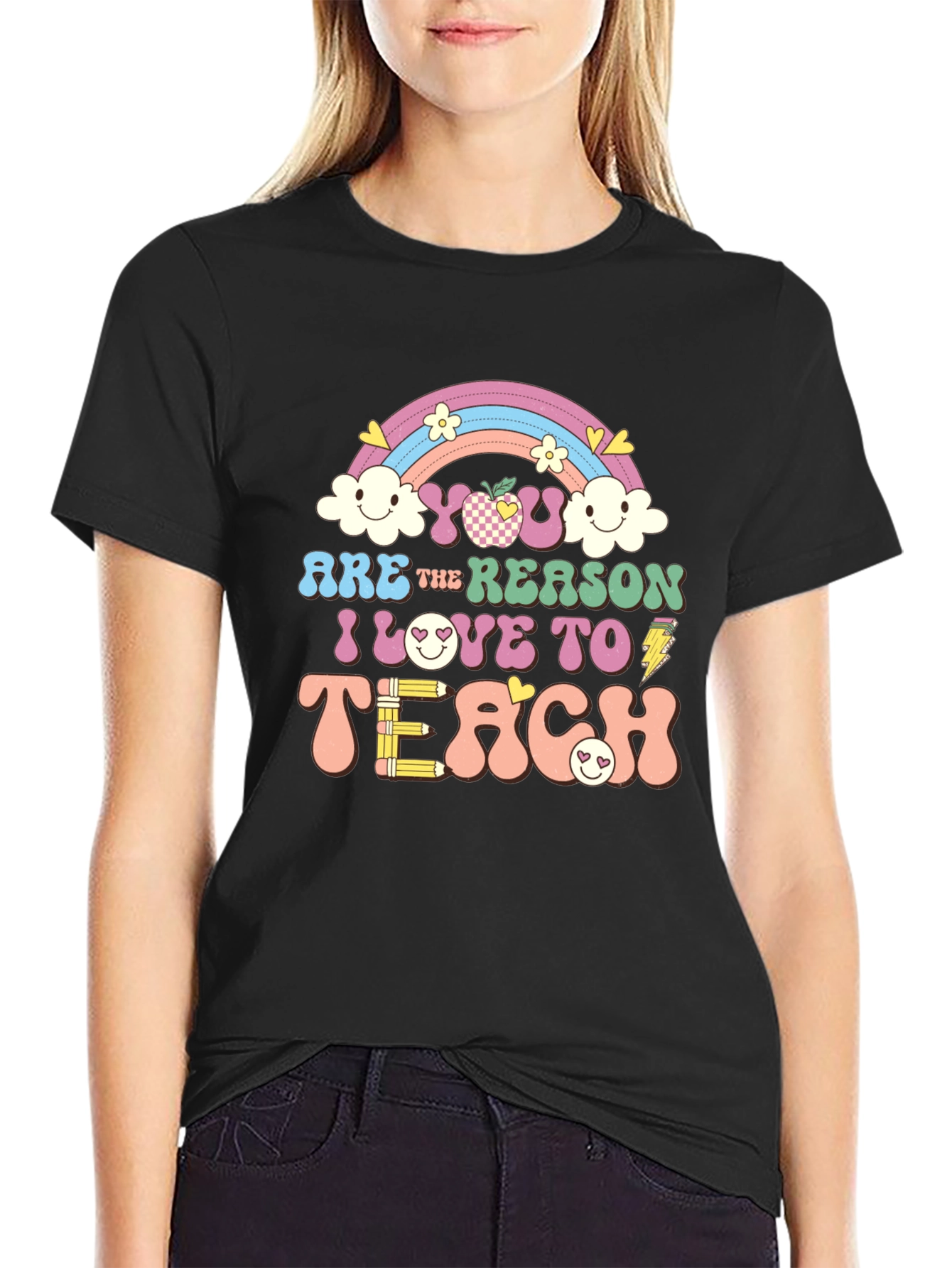 Teacher Appreciation Graphic Tee - You Are The Reason