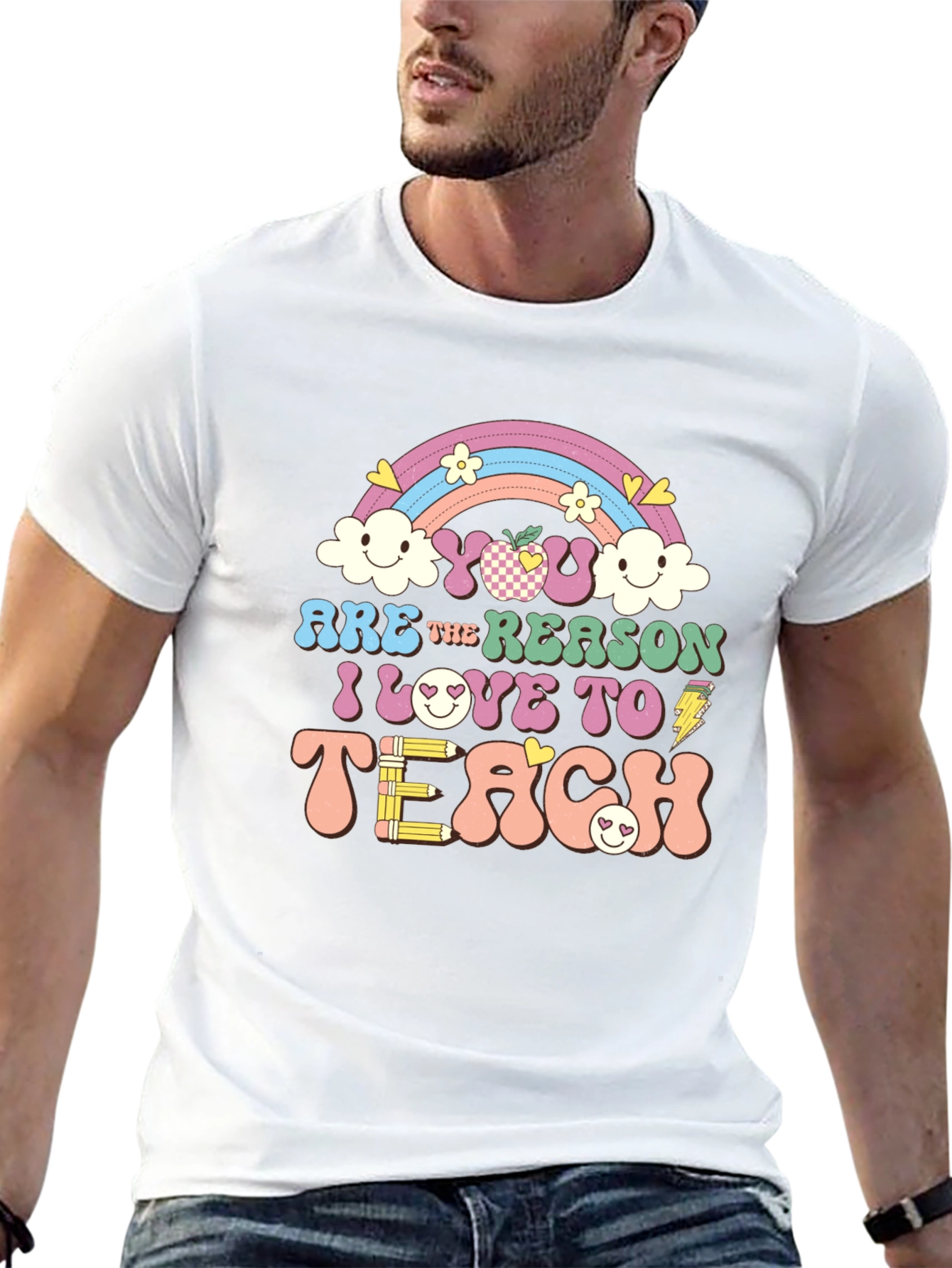 Teacher Appreciation Graphic Tee - You Are The Reason