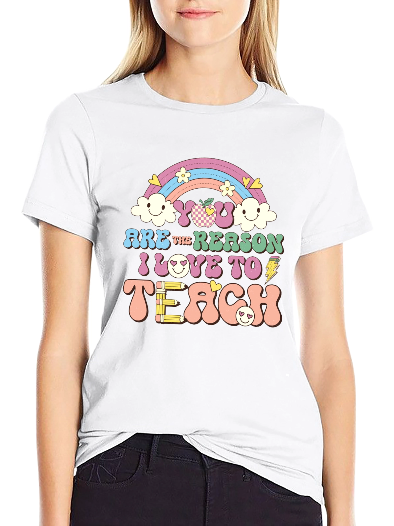 Teacher Appreciation Graphic Tee - You Are The Reason