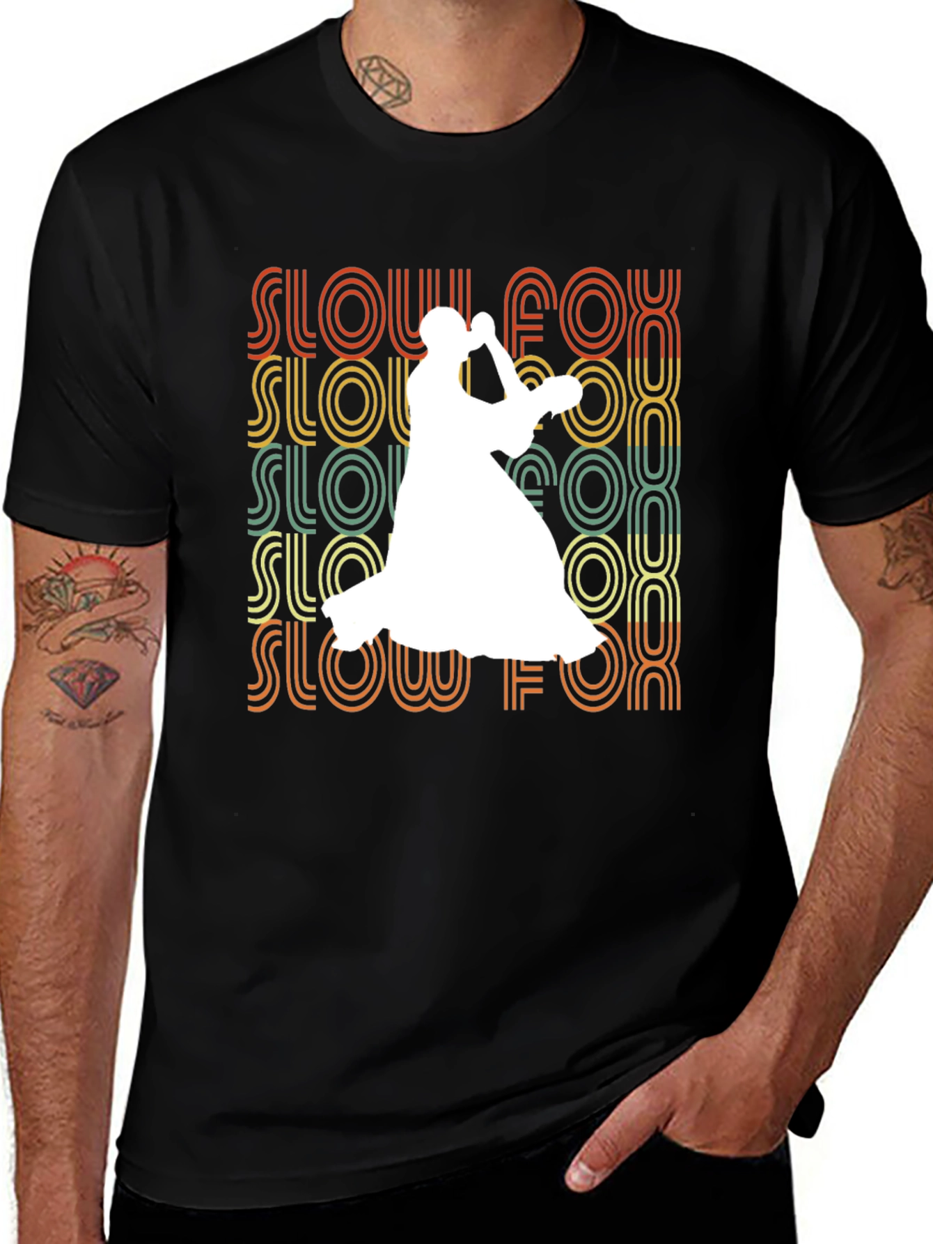 Retro Slow Fox Dance T-Shirt