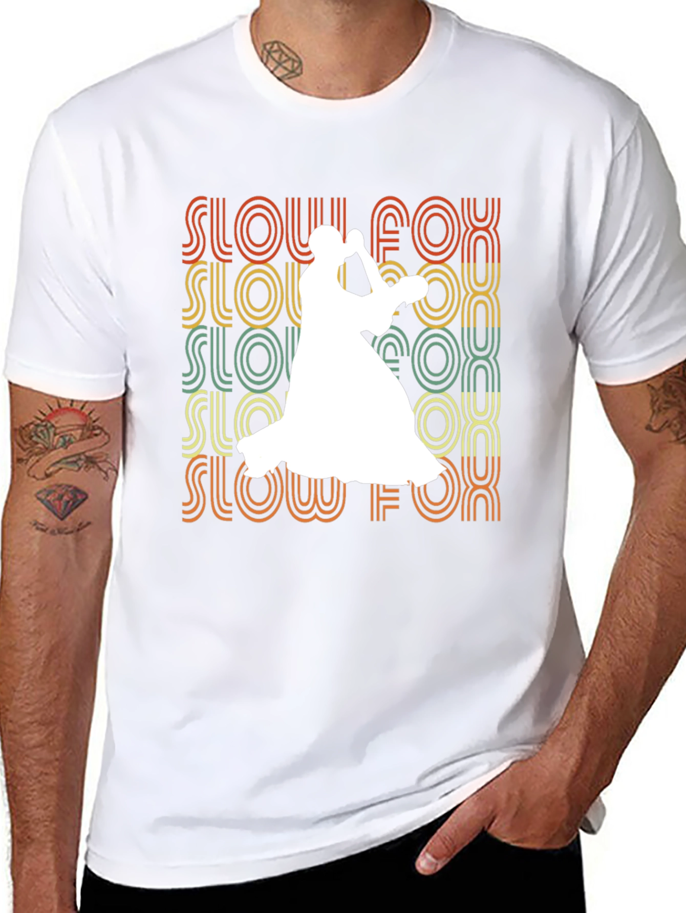 Retro Slow Fox Dance T-Shirt