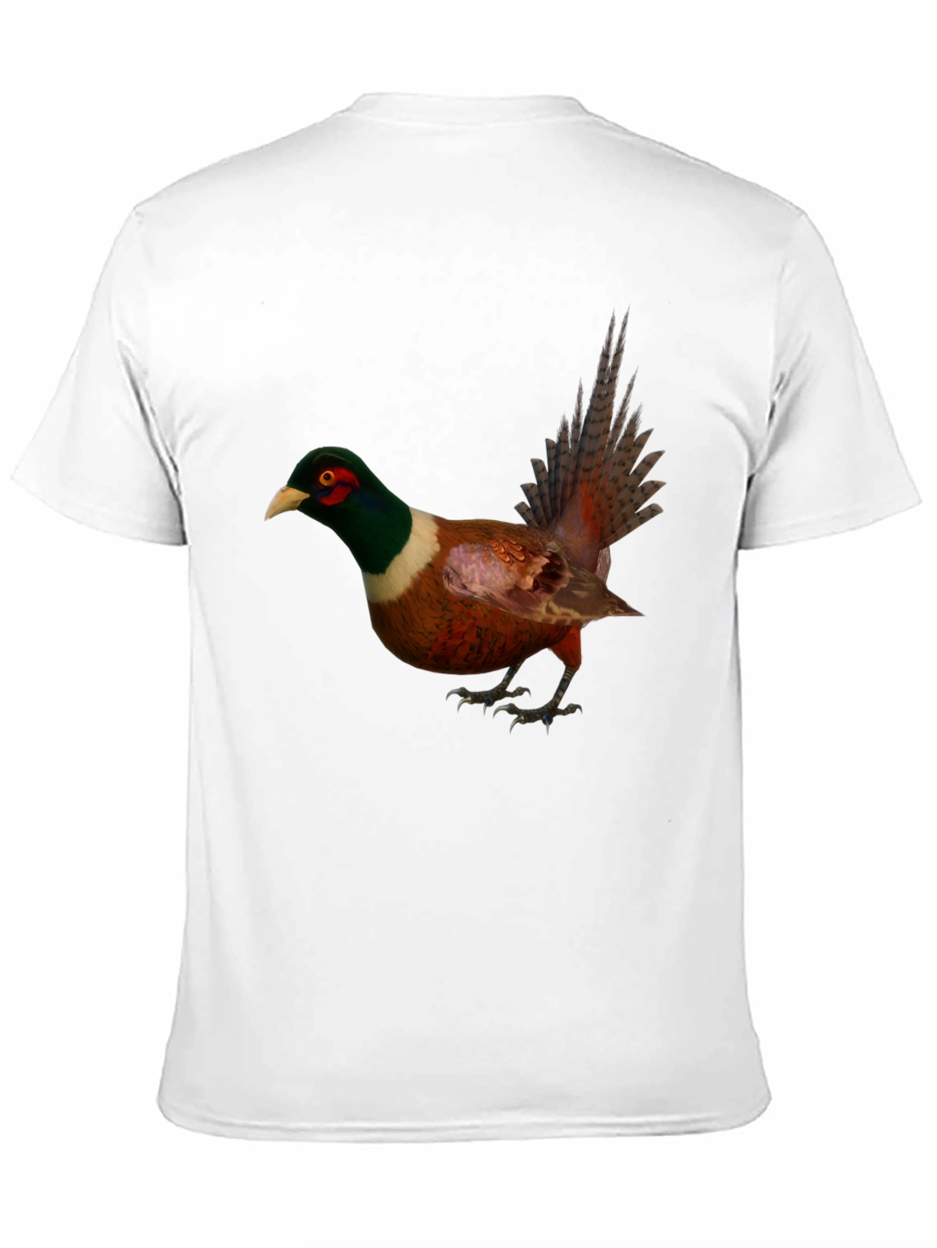 Pheasant Graphic Tee - Wildlife Bird Shirt