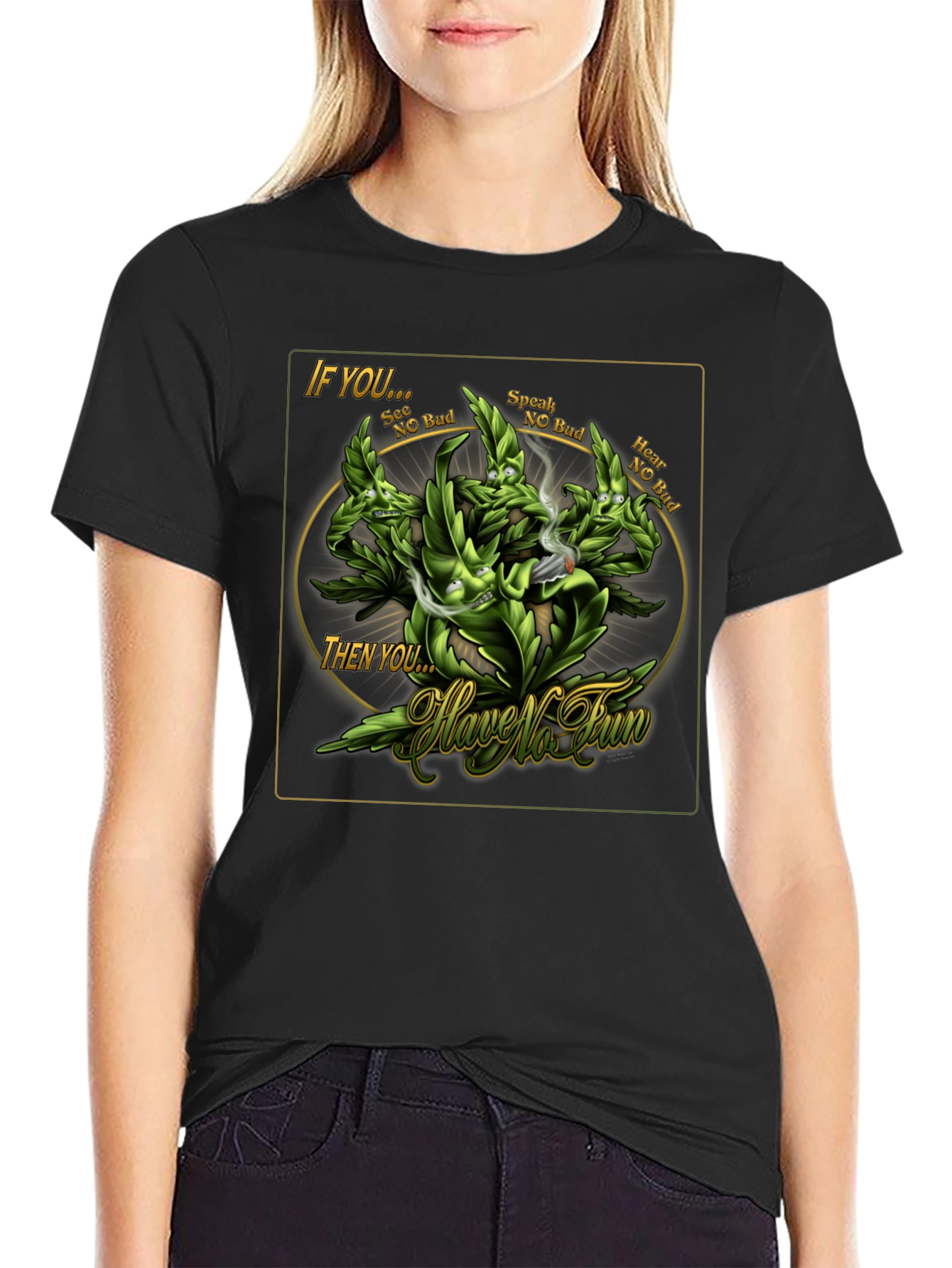 See No Bud Graphic T-Shirt