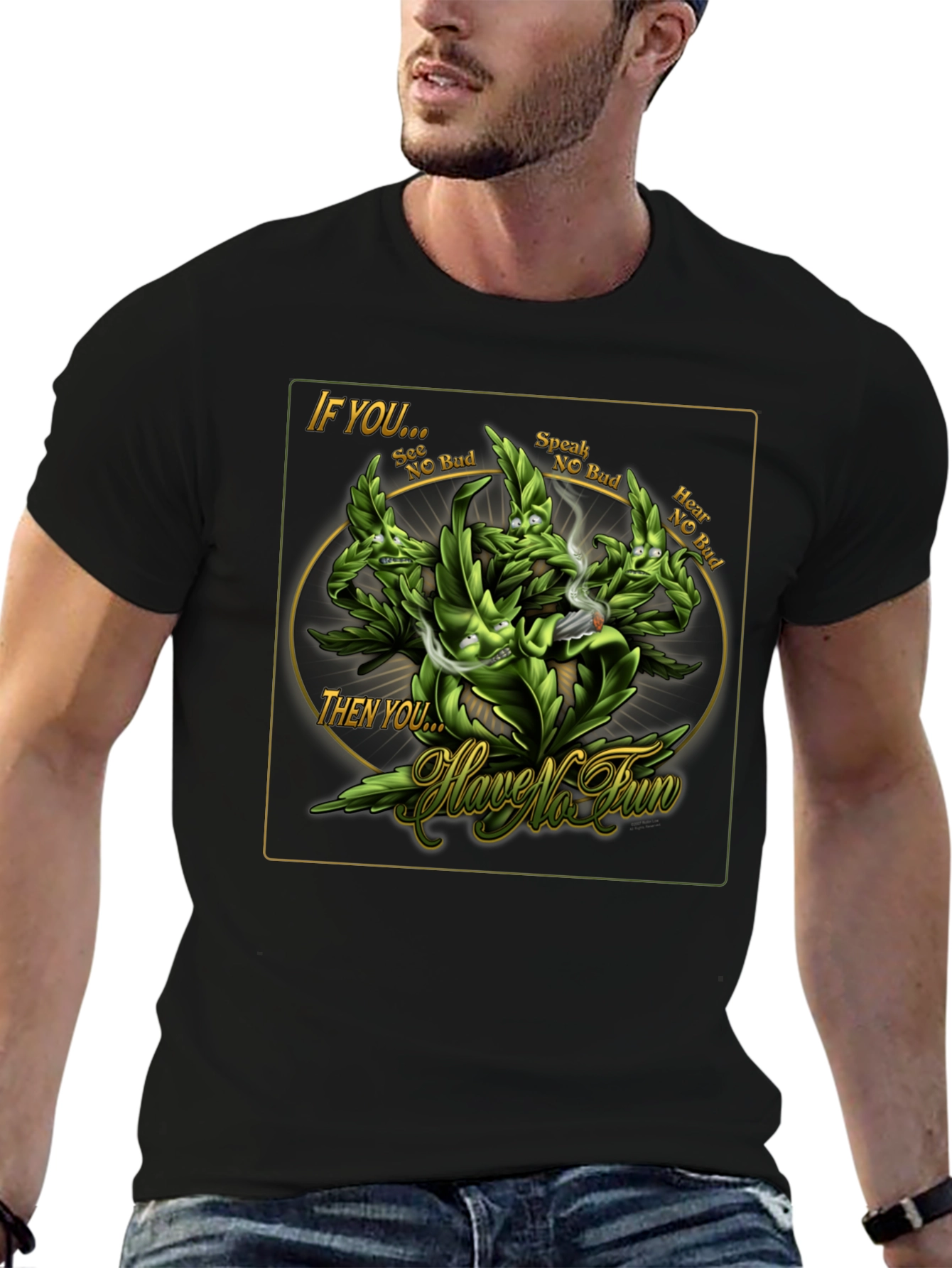 See No Bud Graphic T-Shirt