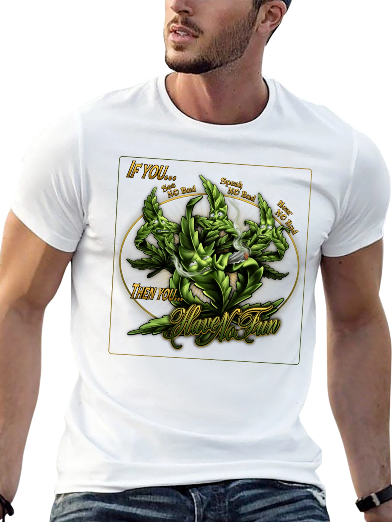 See No Bud Graphic T-Shirt
