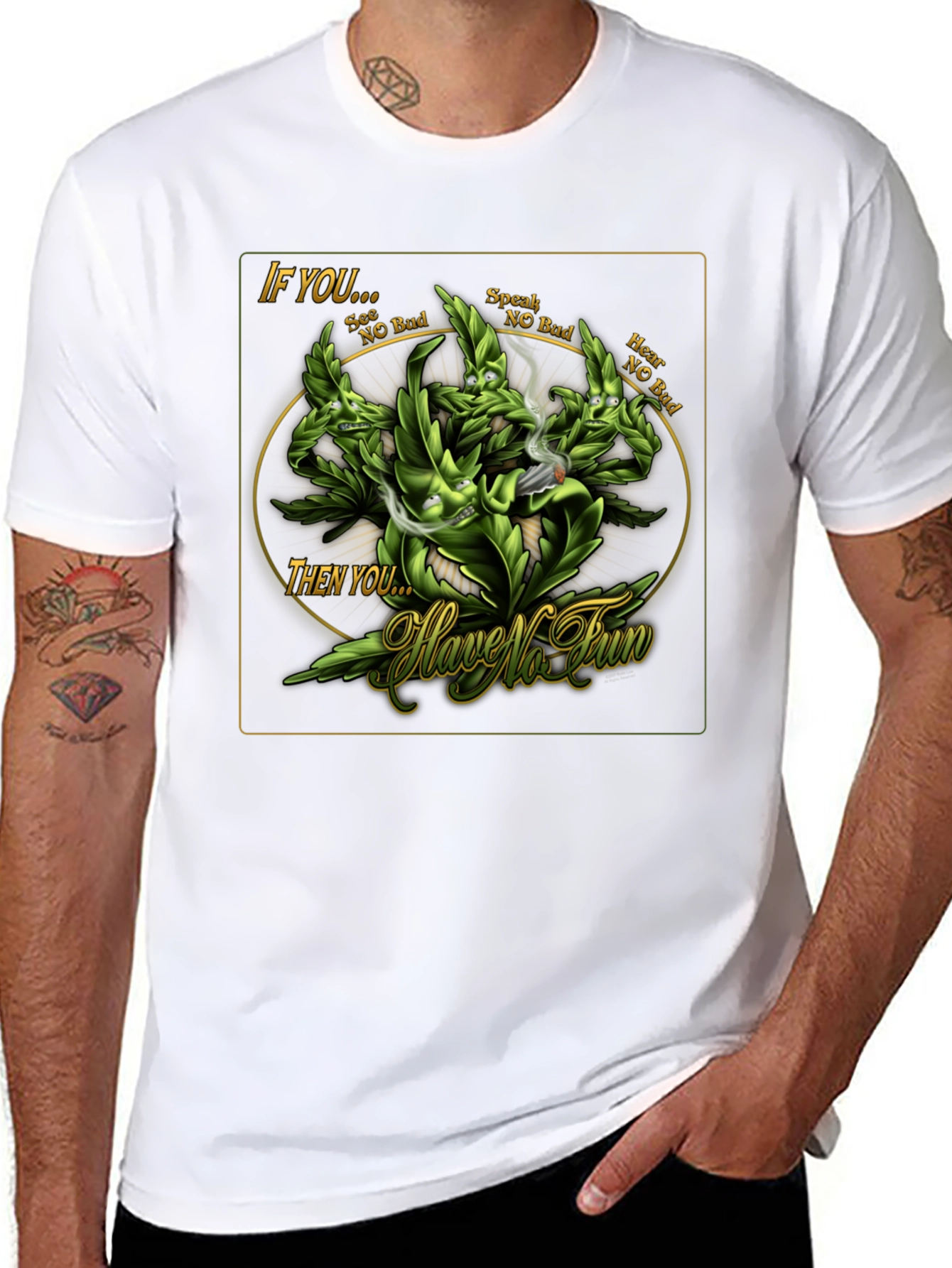 See No Bud Graphic T-Shirt