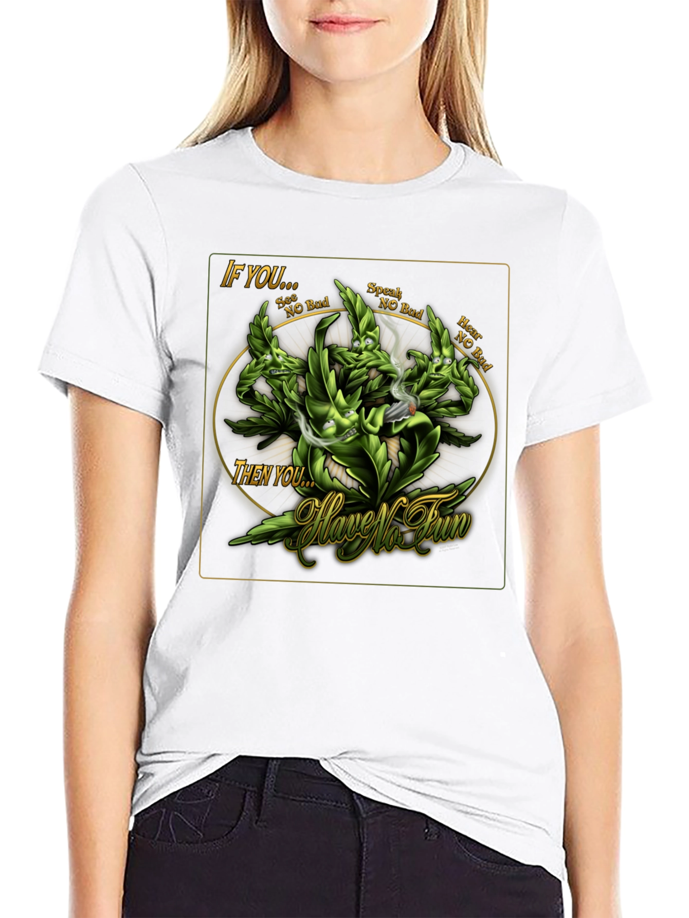 See No Bud Graphic T-Shirt