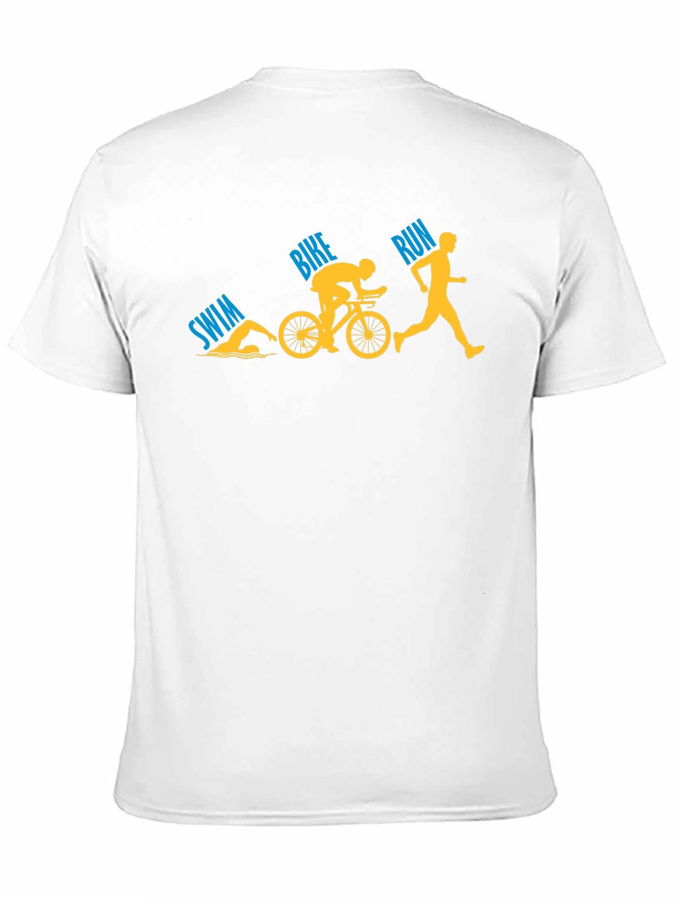 Triathlon Sport T-Shirt - Swim Bike Run