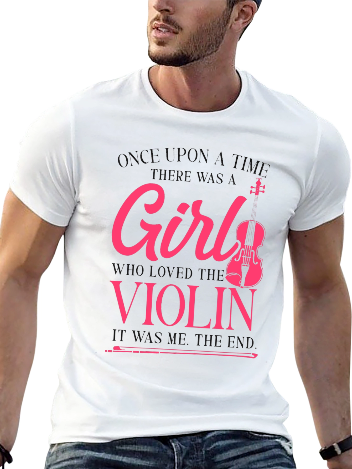 Girl Violin Lover T-Shirt - Music Gift
