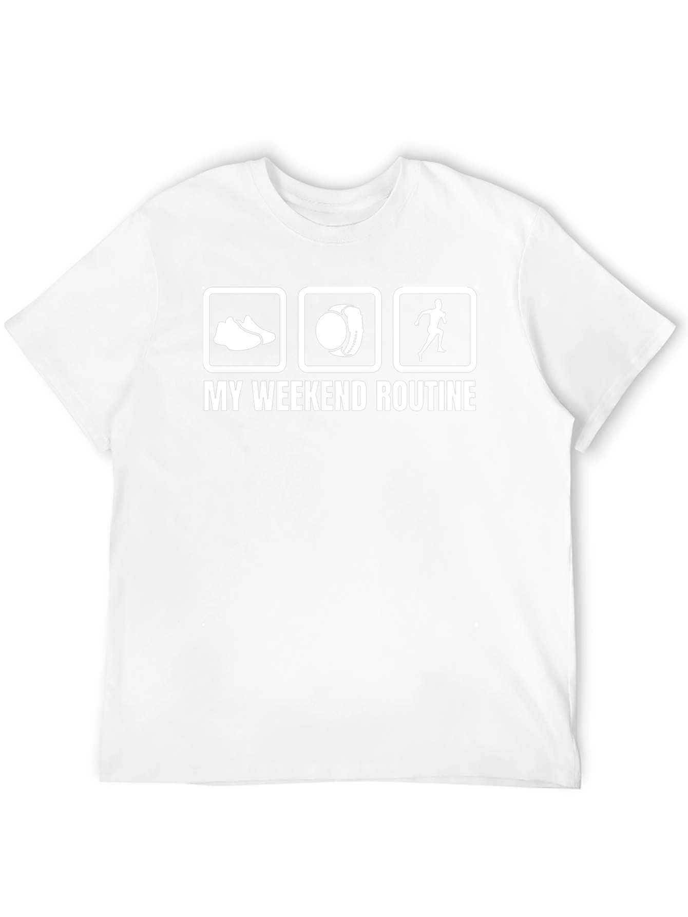 My Weekend Routine Graphic Tee - Workout Apparel