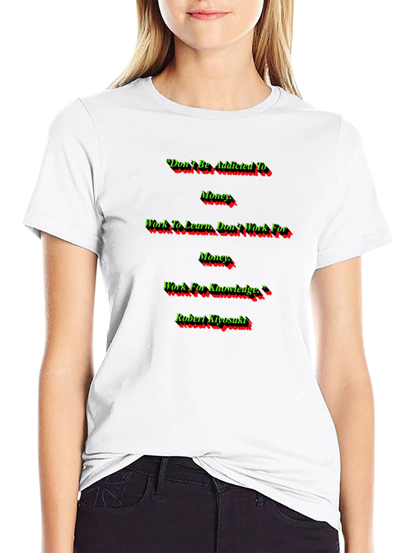 Inspirational Robert Kiyosaki Quote T-Shirt